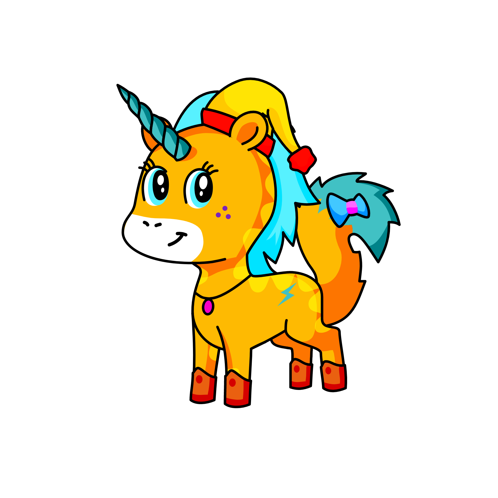 Reyna, the unicorn