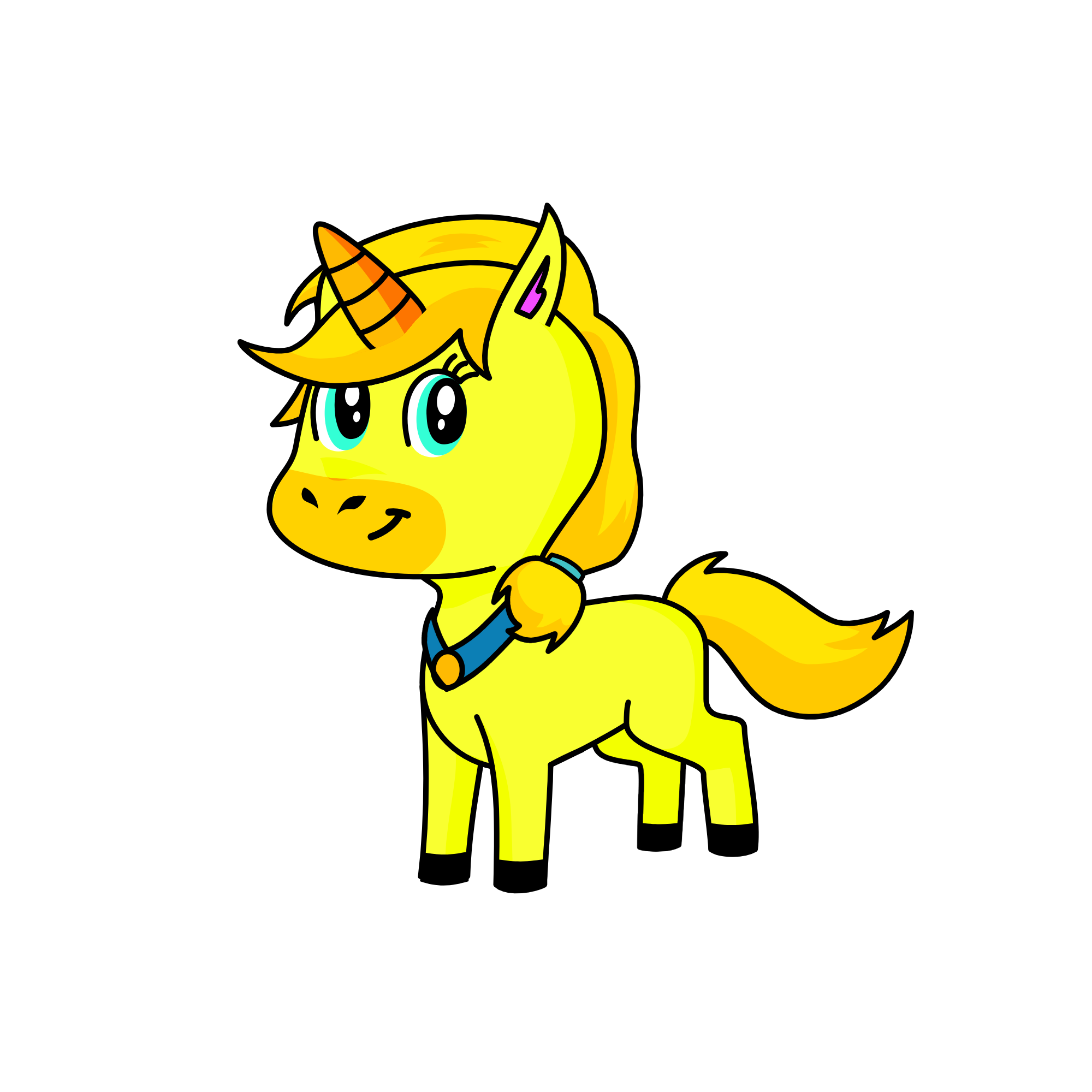 Princess SUNBEAM, the unicorn