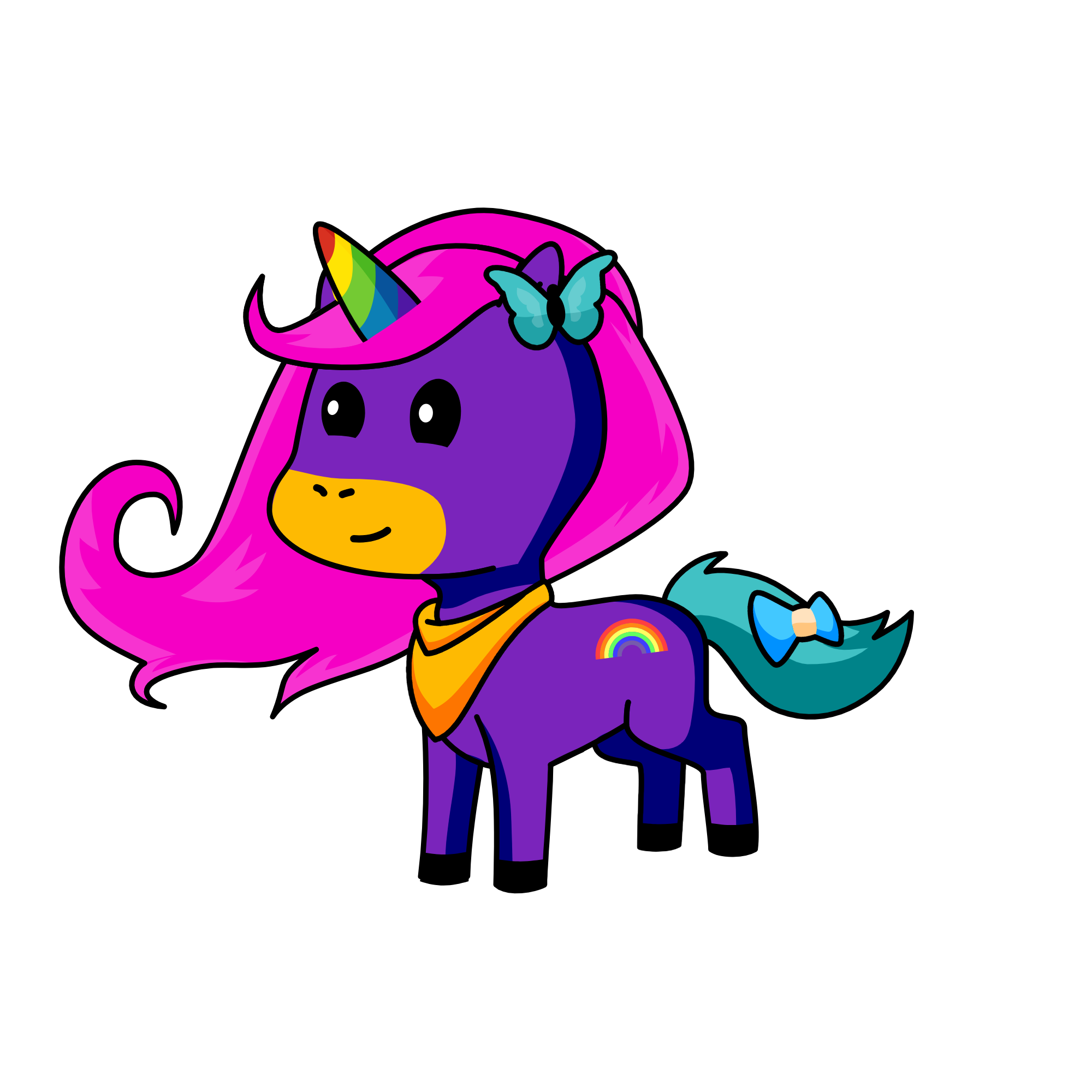 sally, the unicorn