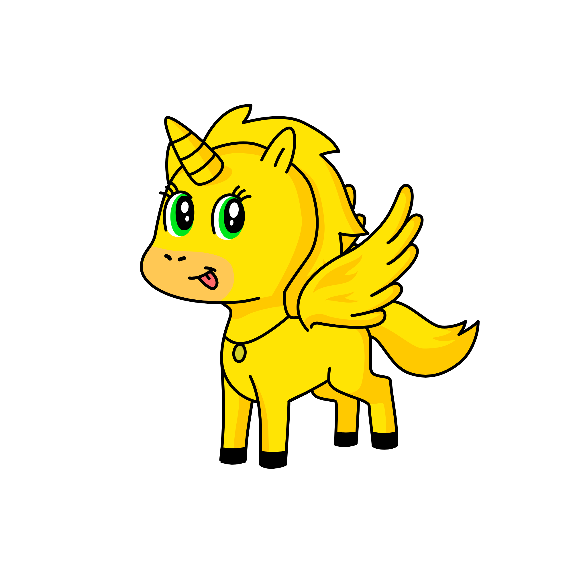 Sunny, the unicorn
