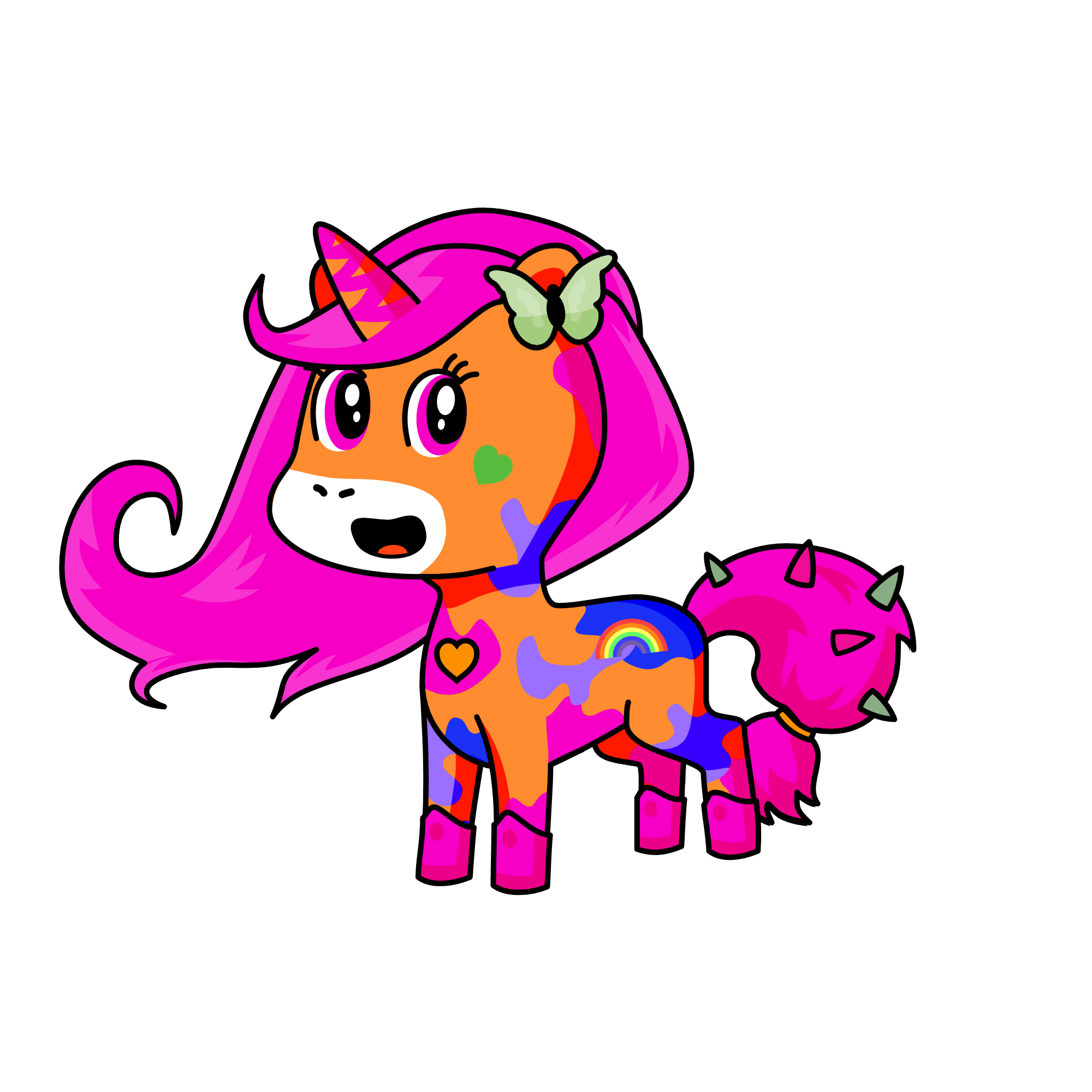 keyshwndr, the unicorn