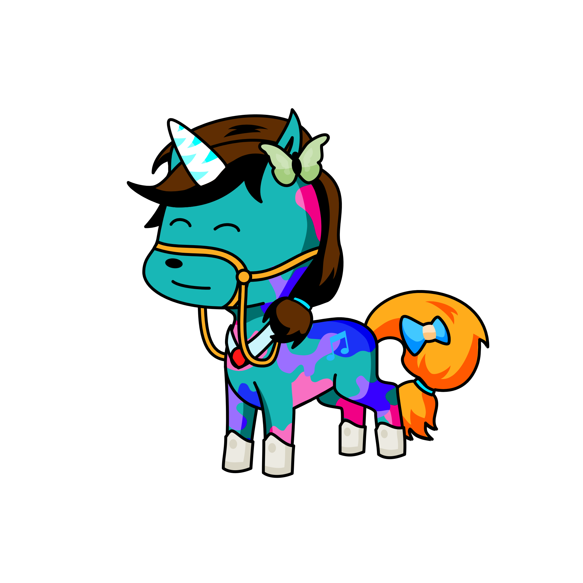 Tyui, the unicorn