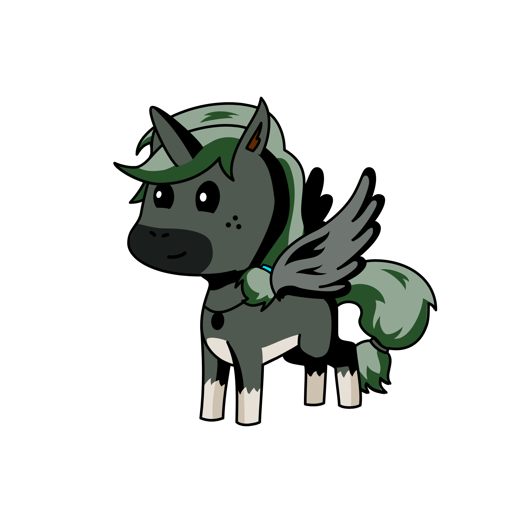 Moonwatcher, the unicorn