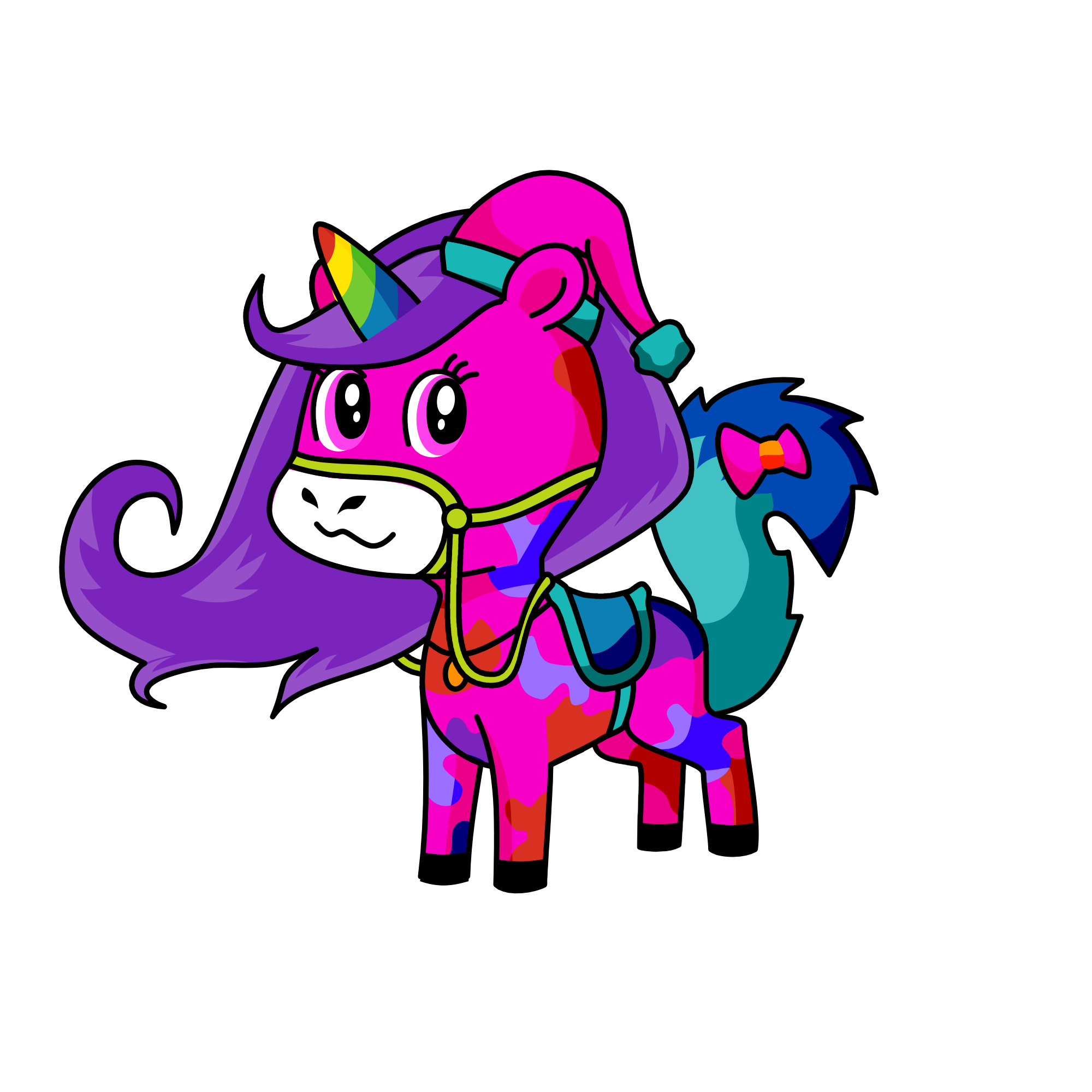 Merry Christmas, the unicorn