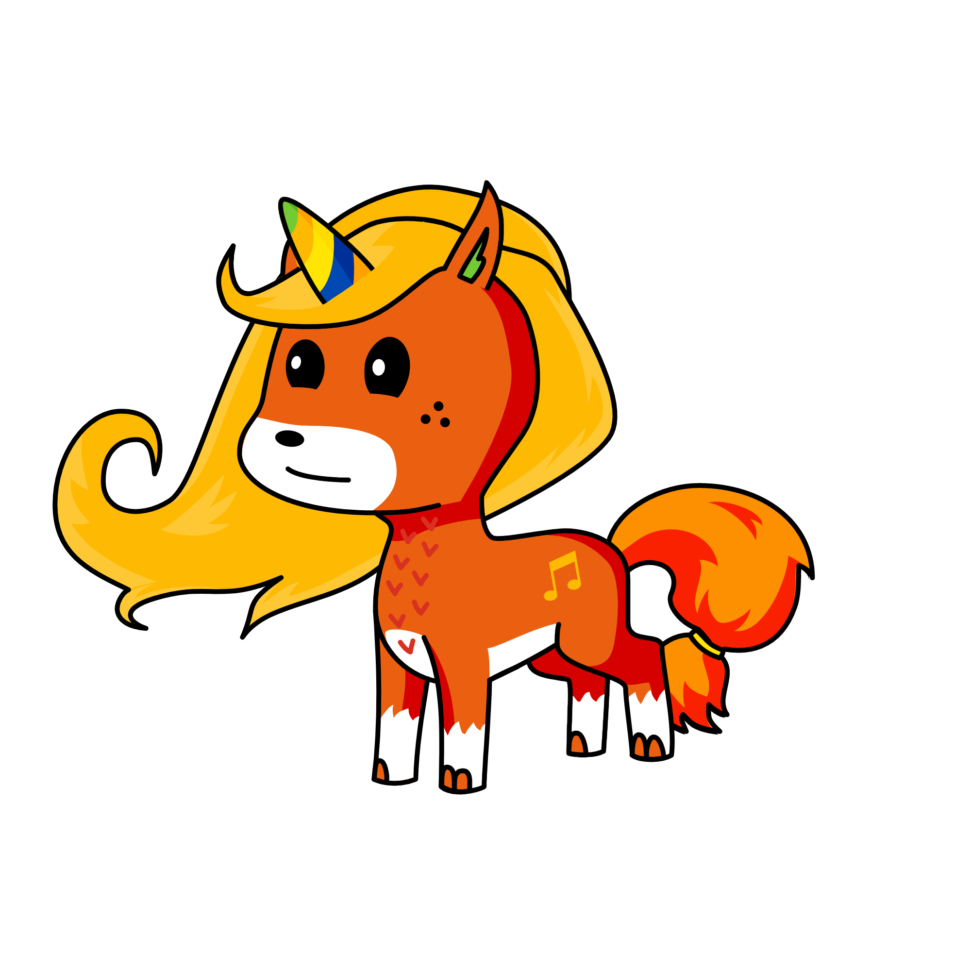 Fh, the unicorn