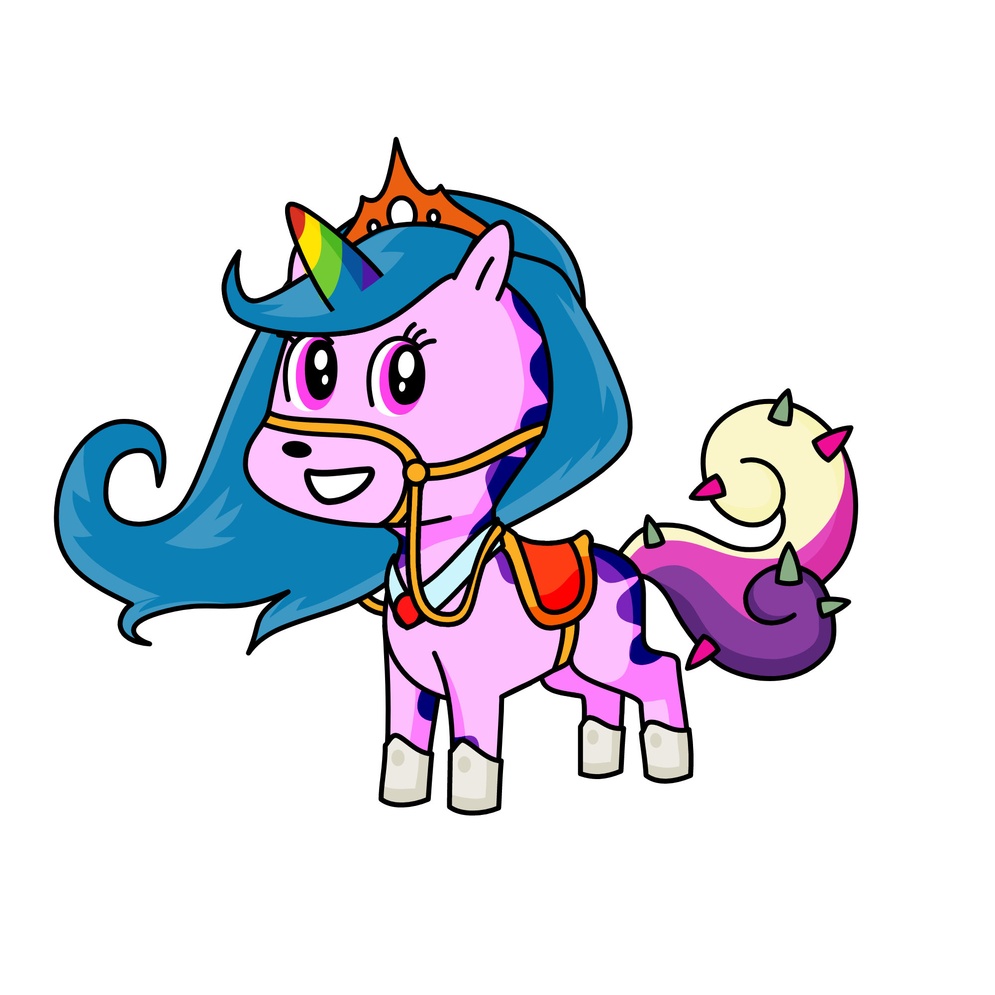 queen unicorn, the unicorn