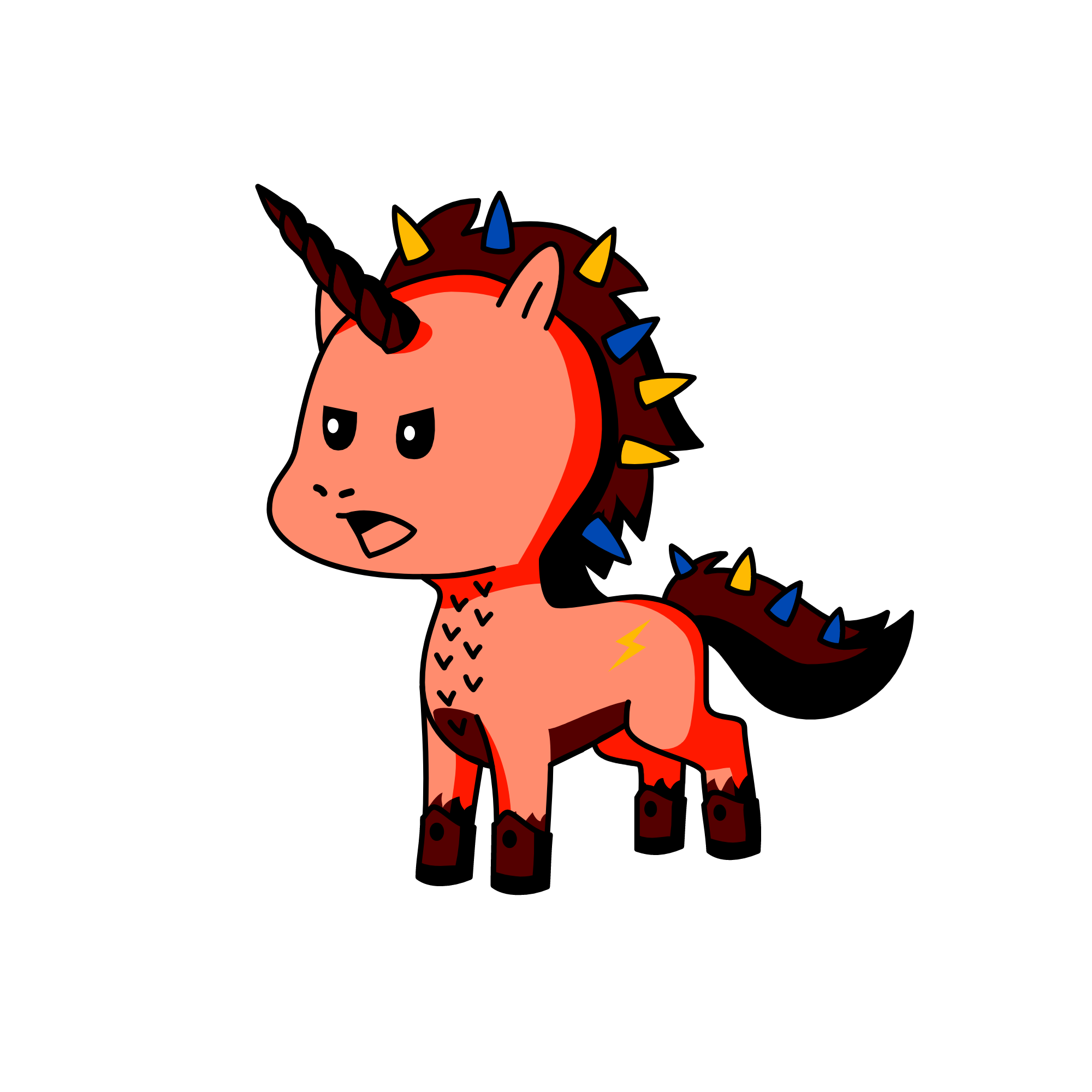 desert warrior, the unicorn