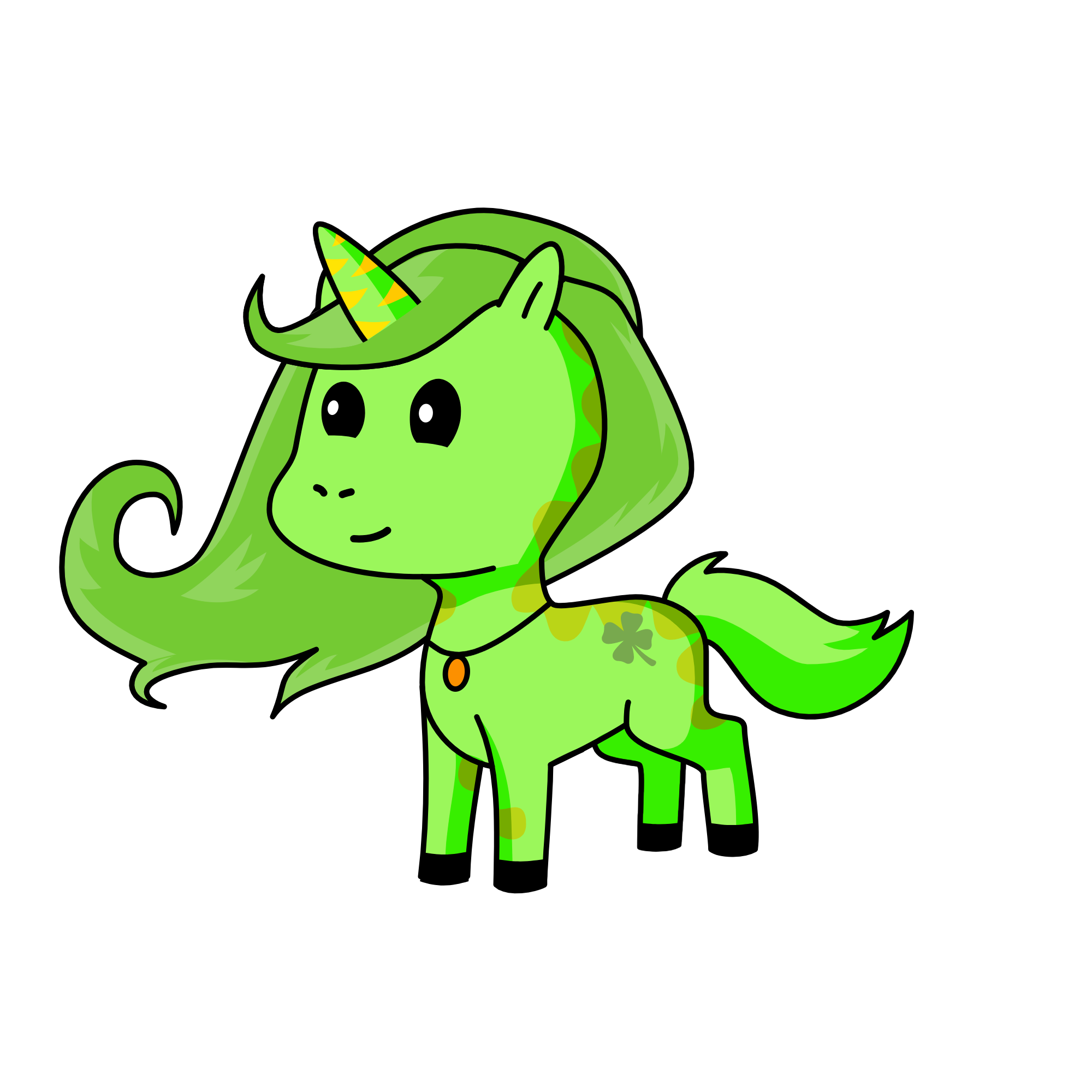 forest corn, the unicorn