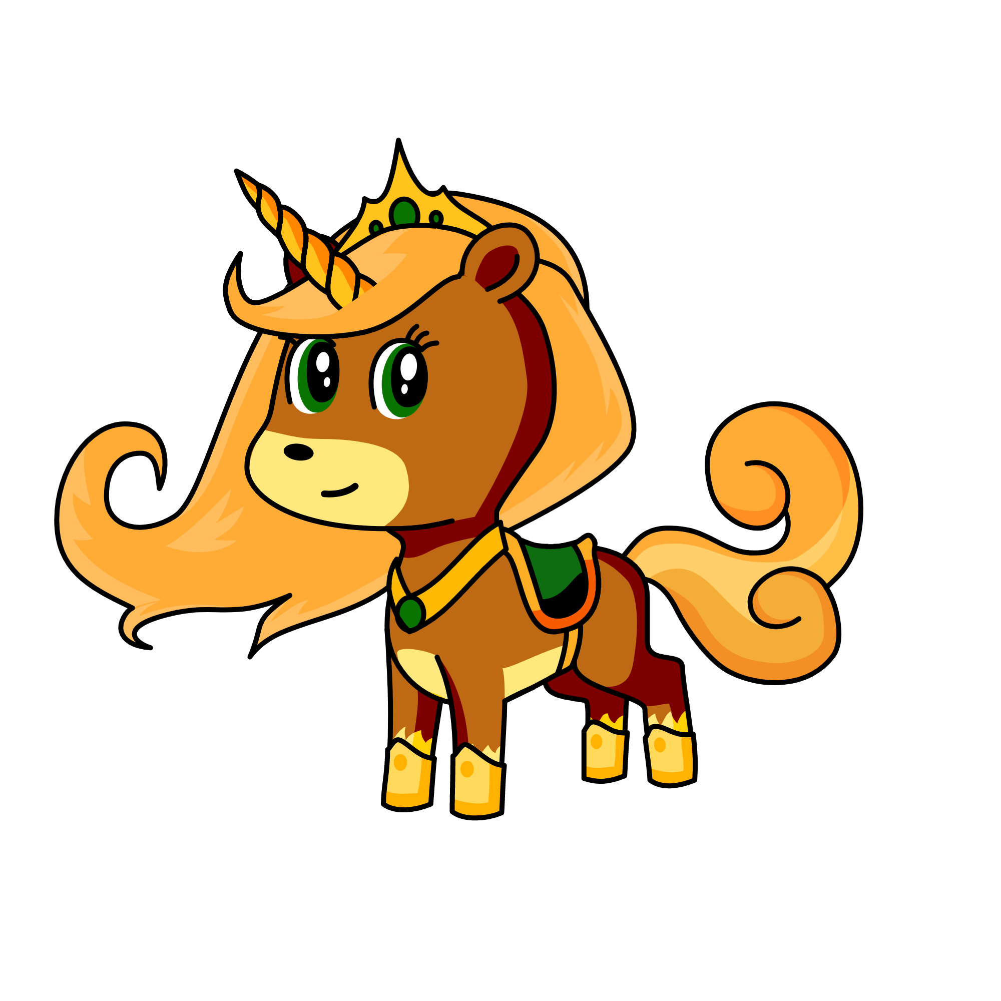 Fiona, the unicorn