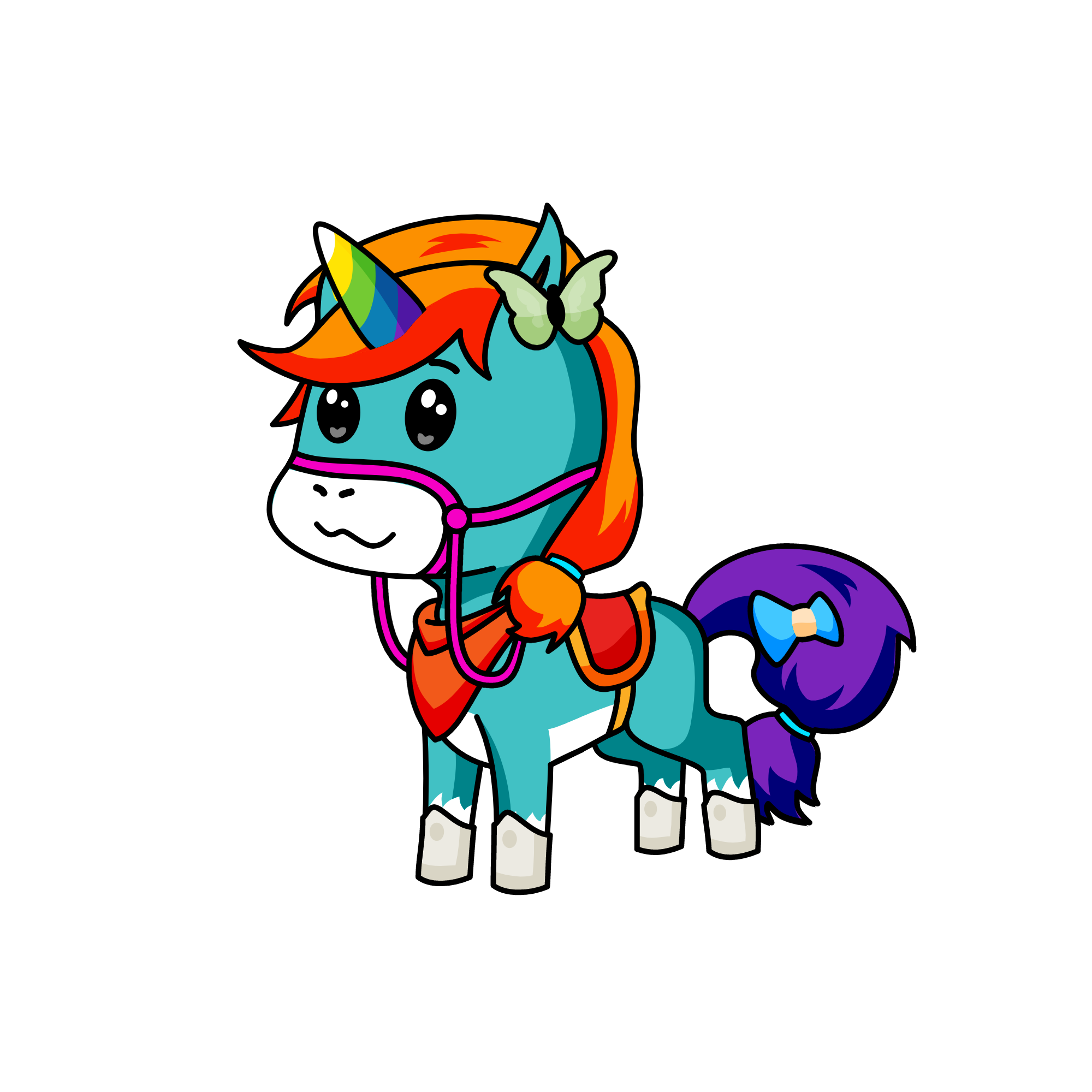 Flower, the unicorn