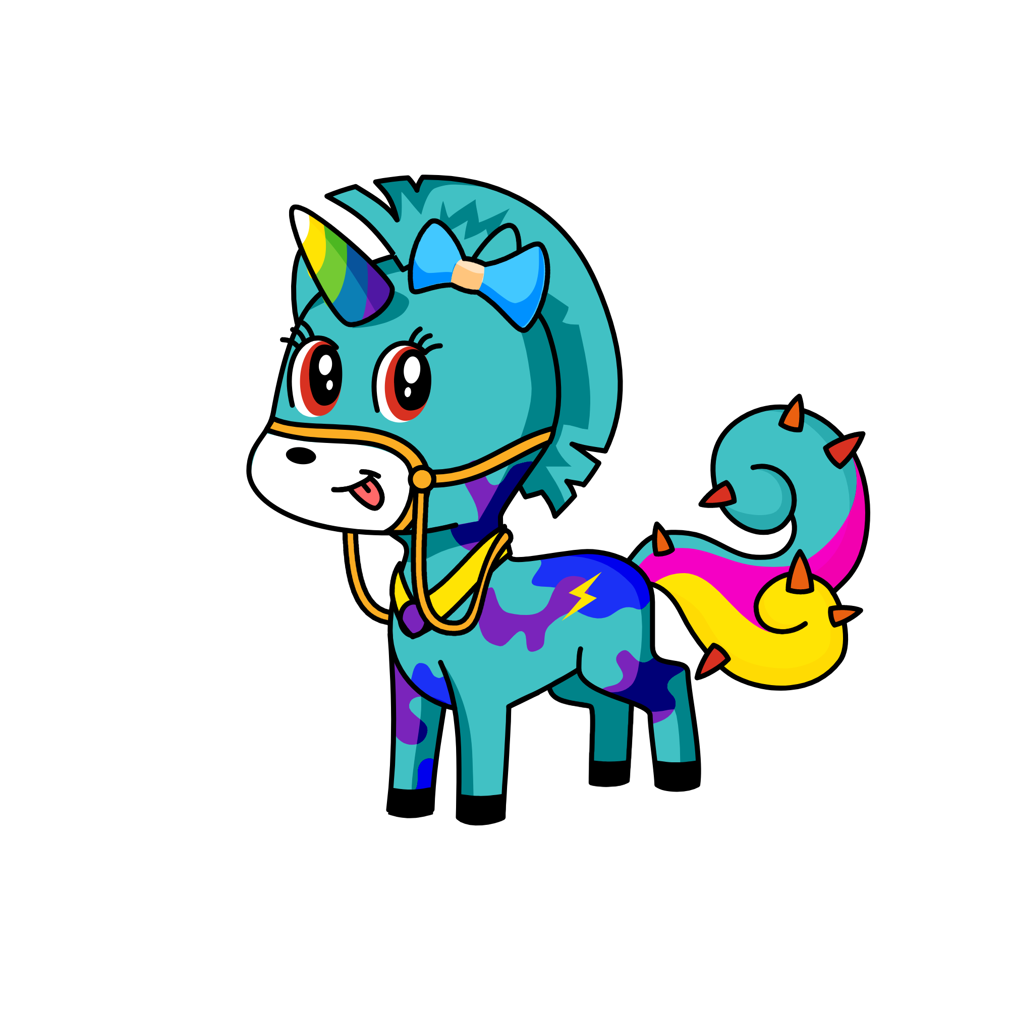 Fight, the unicorn