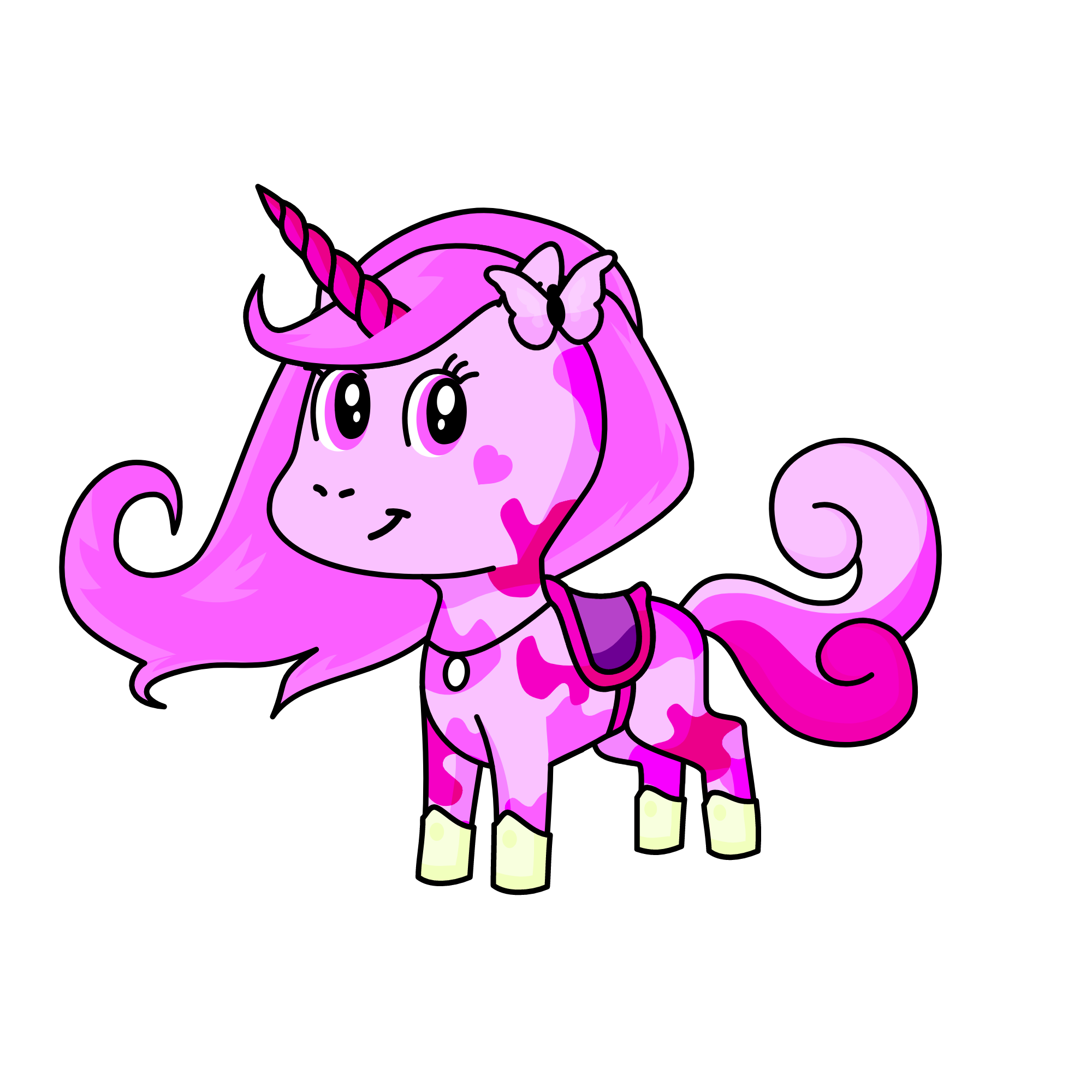 Butterbean, the unicorn