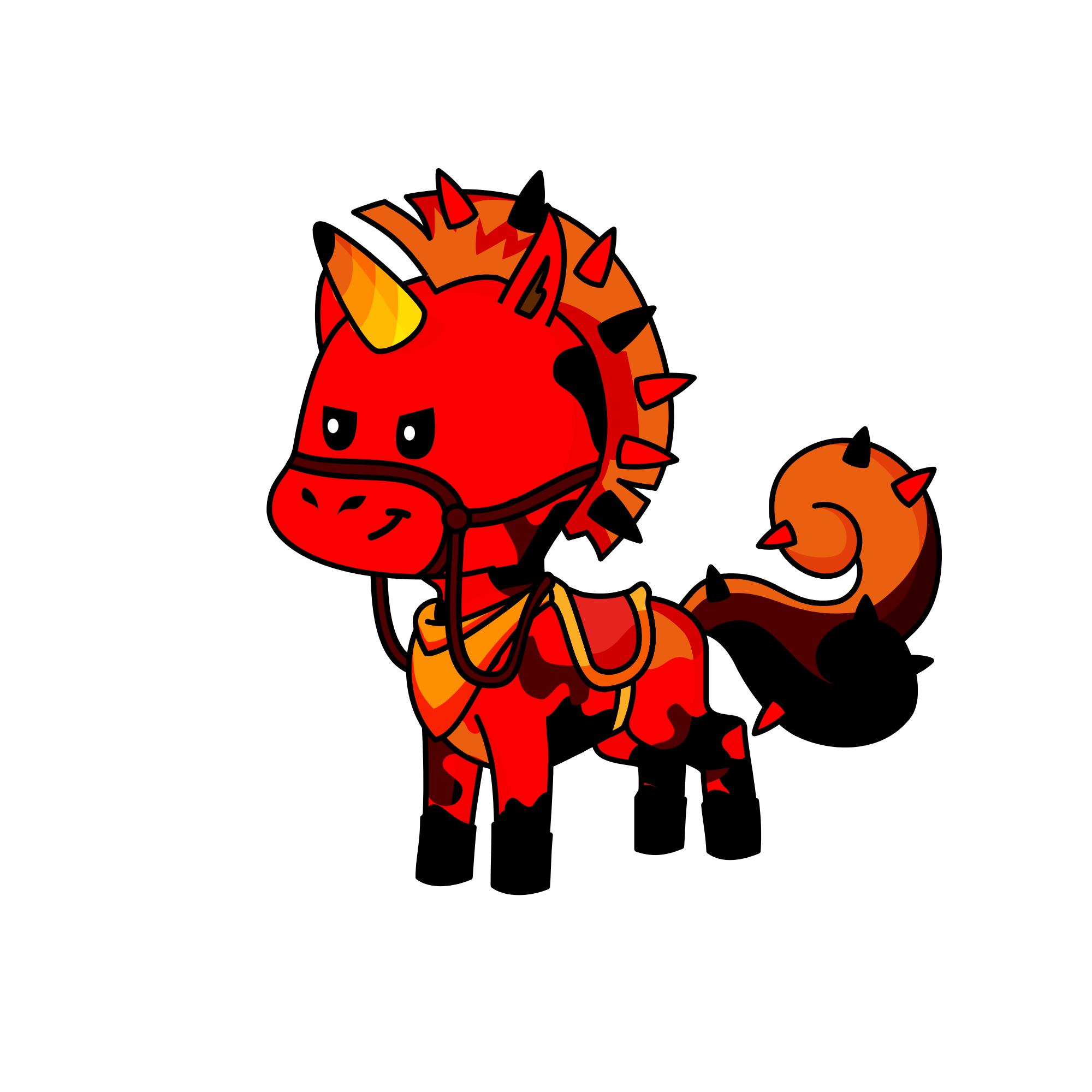 Kaboom, the unicorn