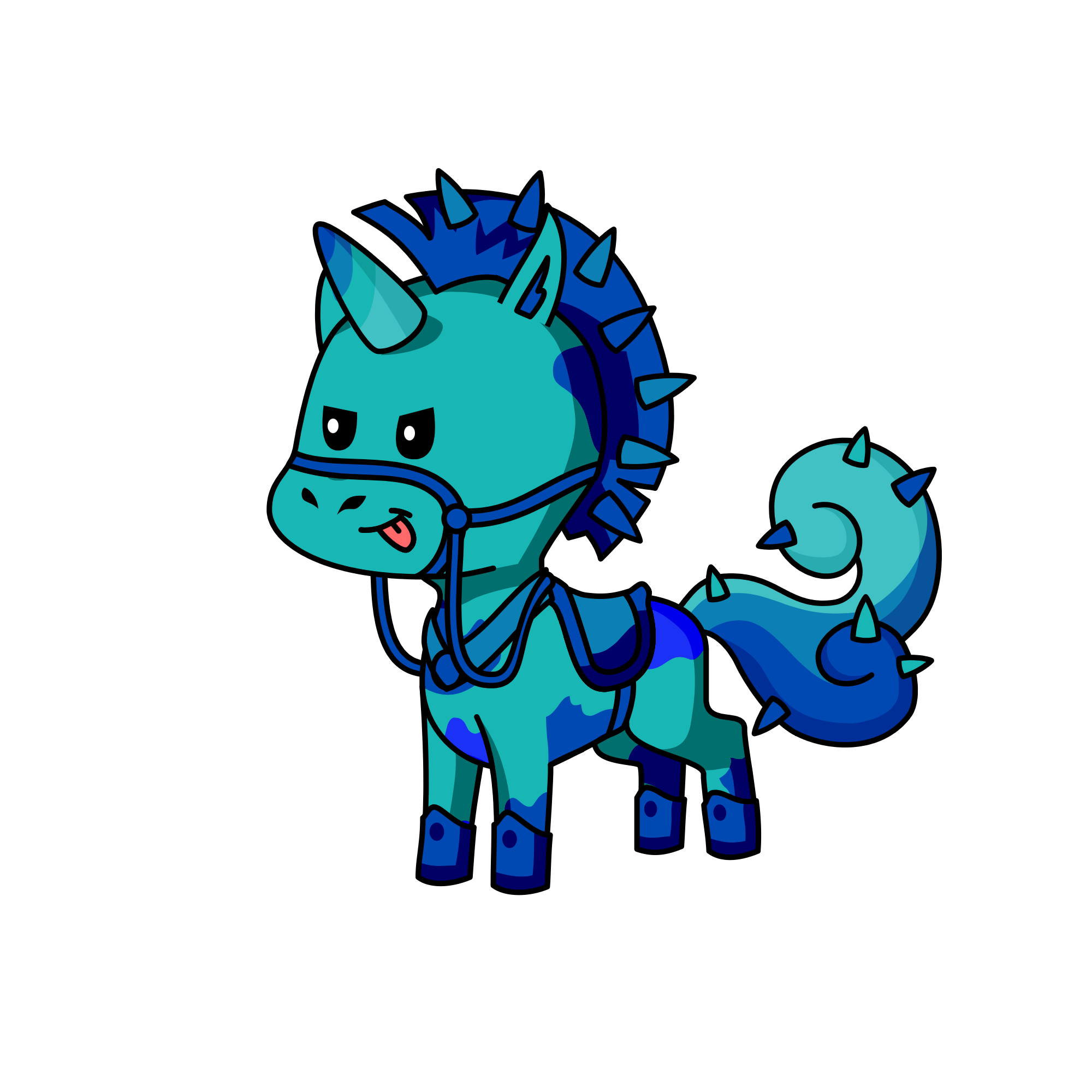 Buried treasure, the unicorn
