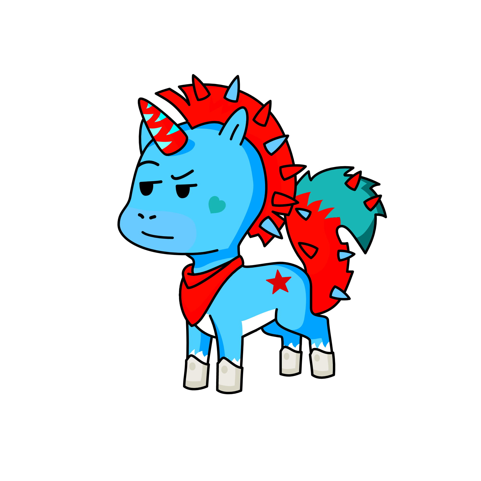 Shazam, the unicorn