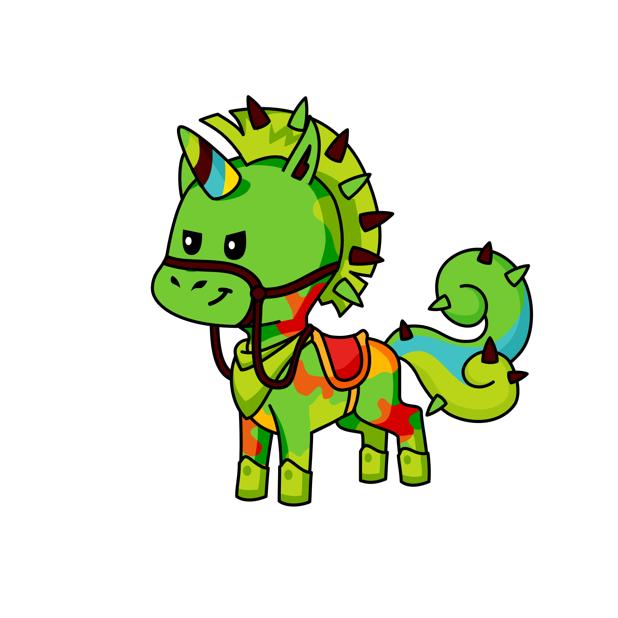 Birch_planks, the unicorn