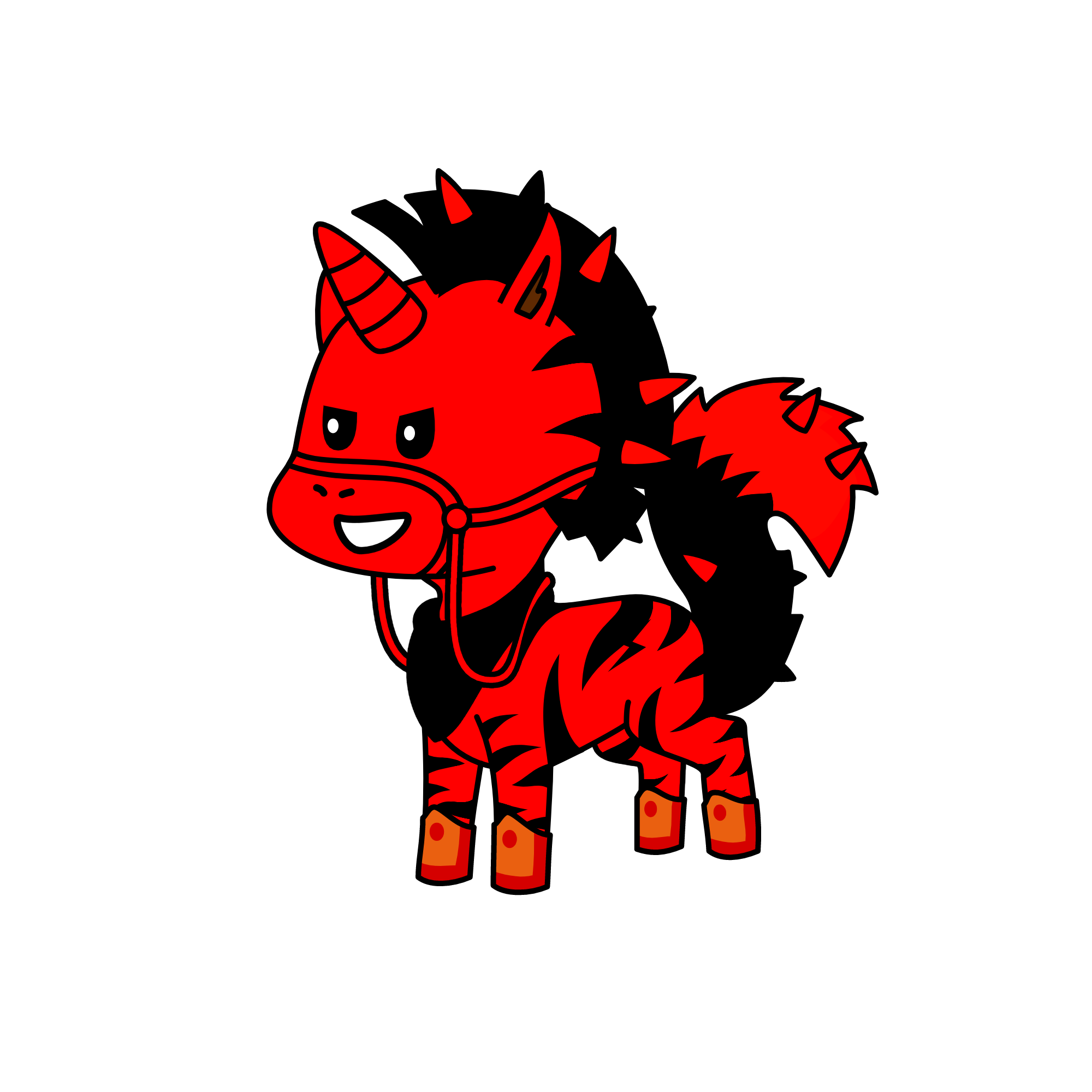 fire blast, the unicorn