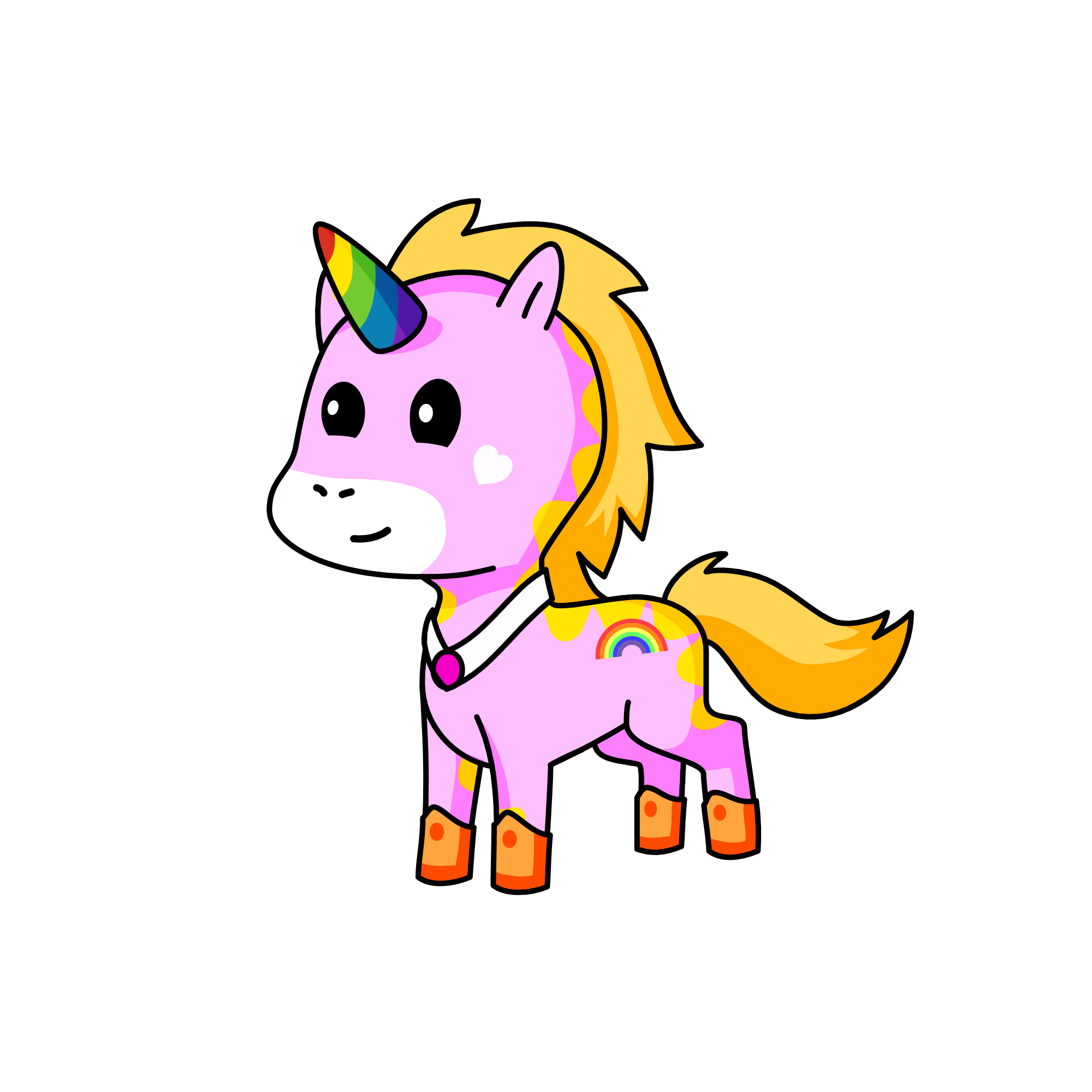 dinas, the unicorn