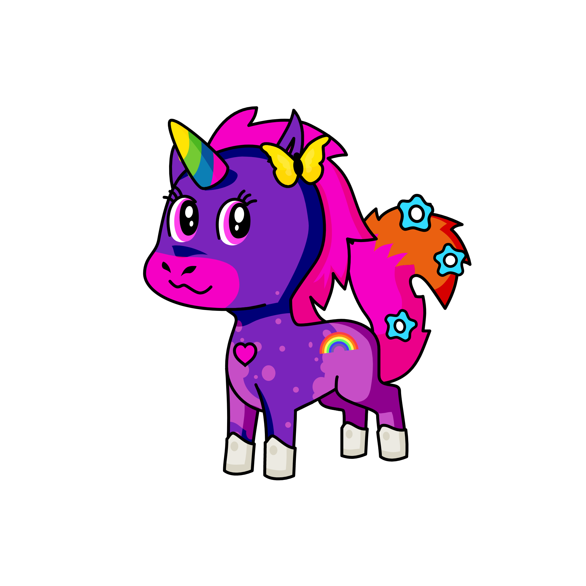 sparkles, the unicorn