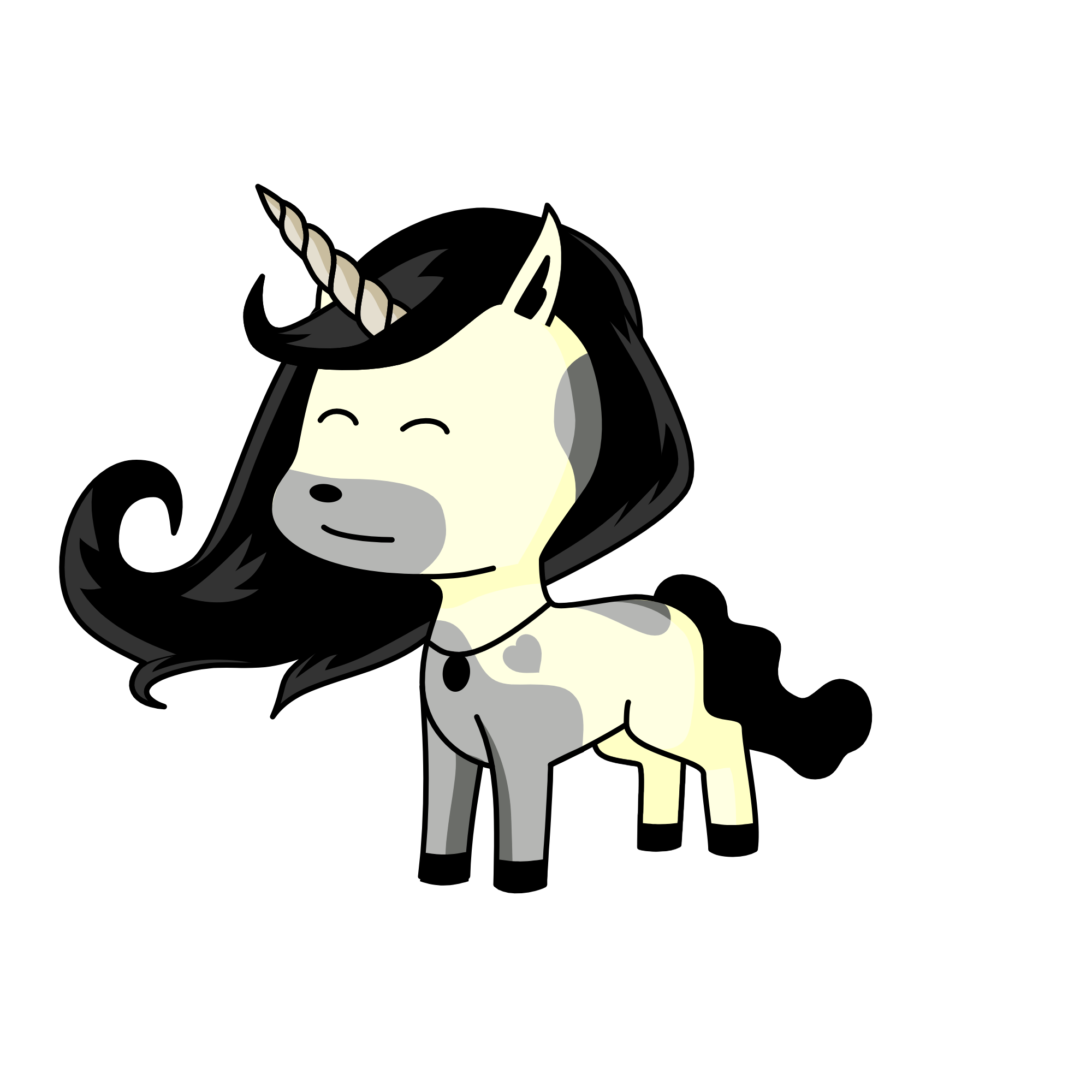 Moon, the unicorn