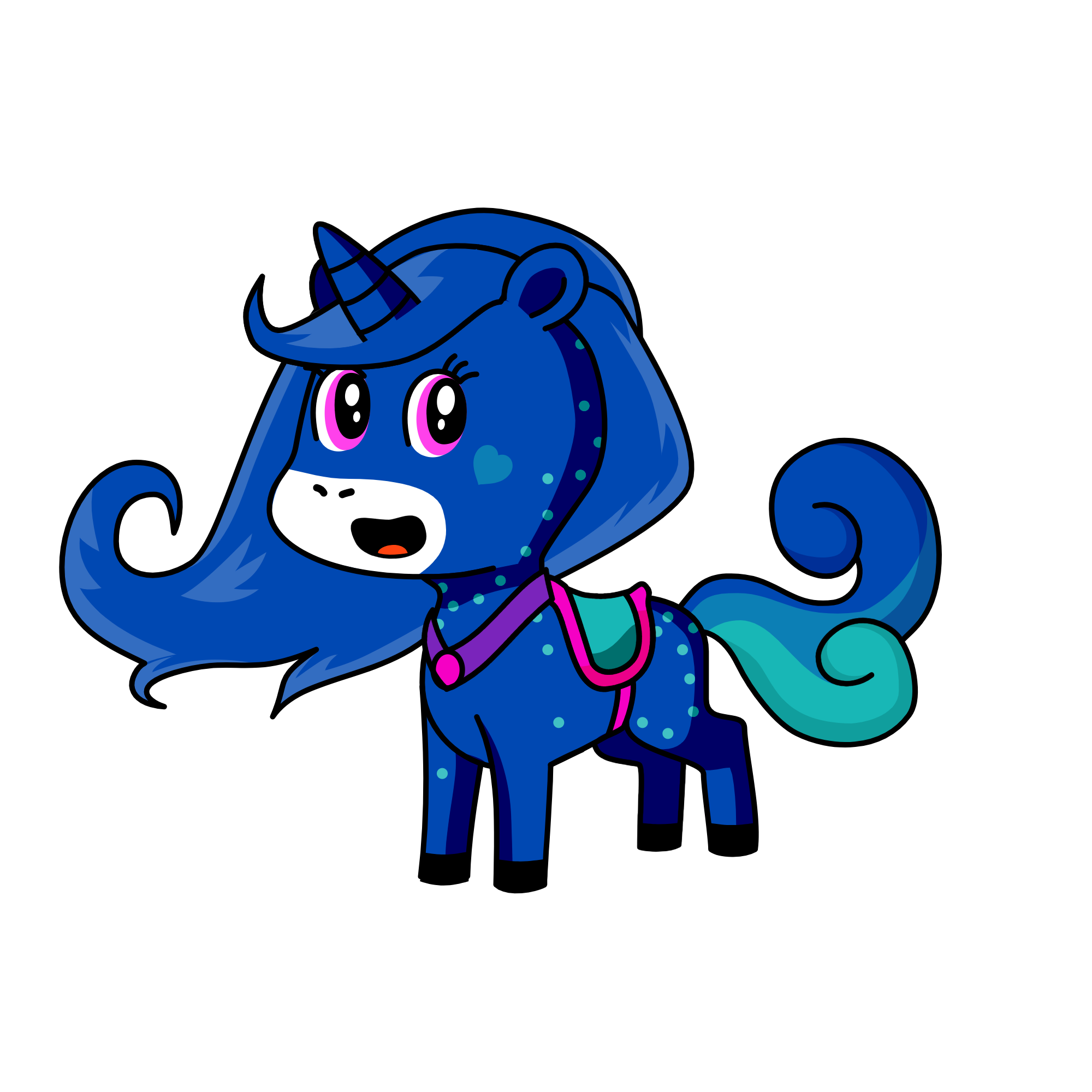 new year, the unicorn