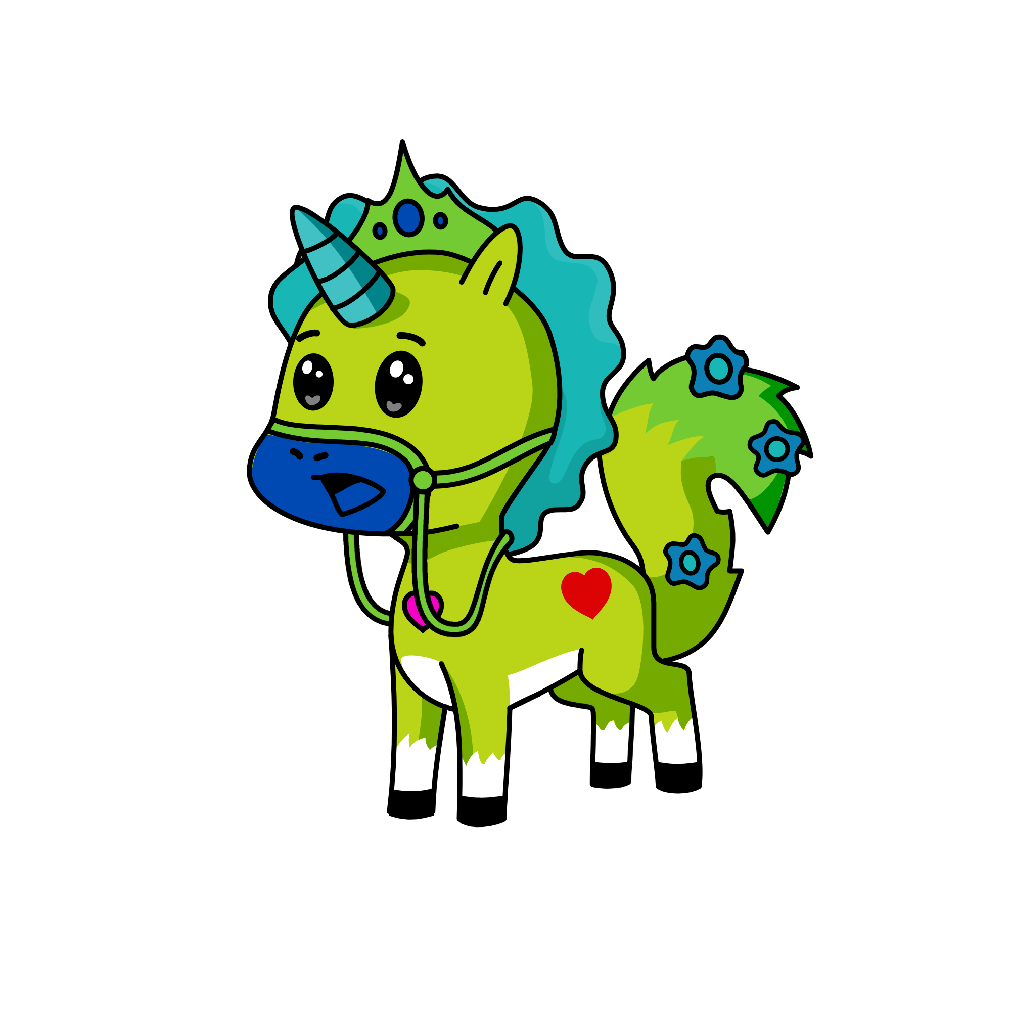 moo, the unicorn