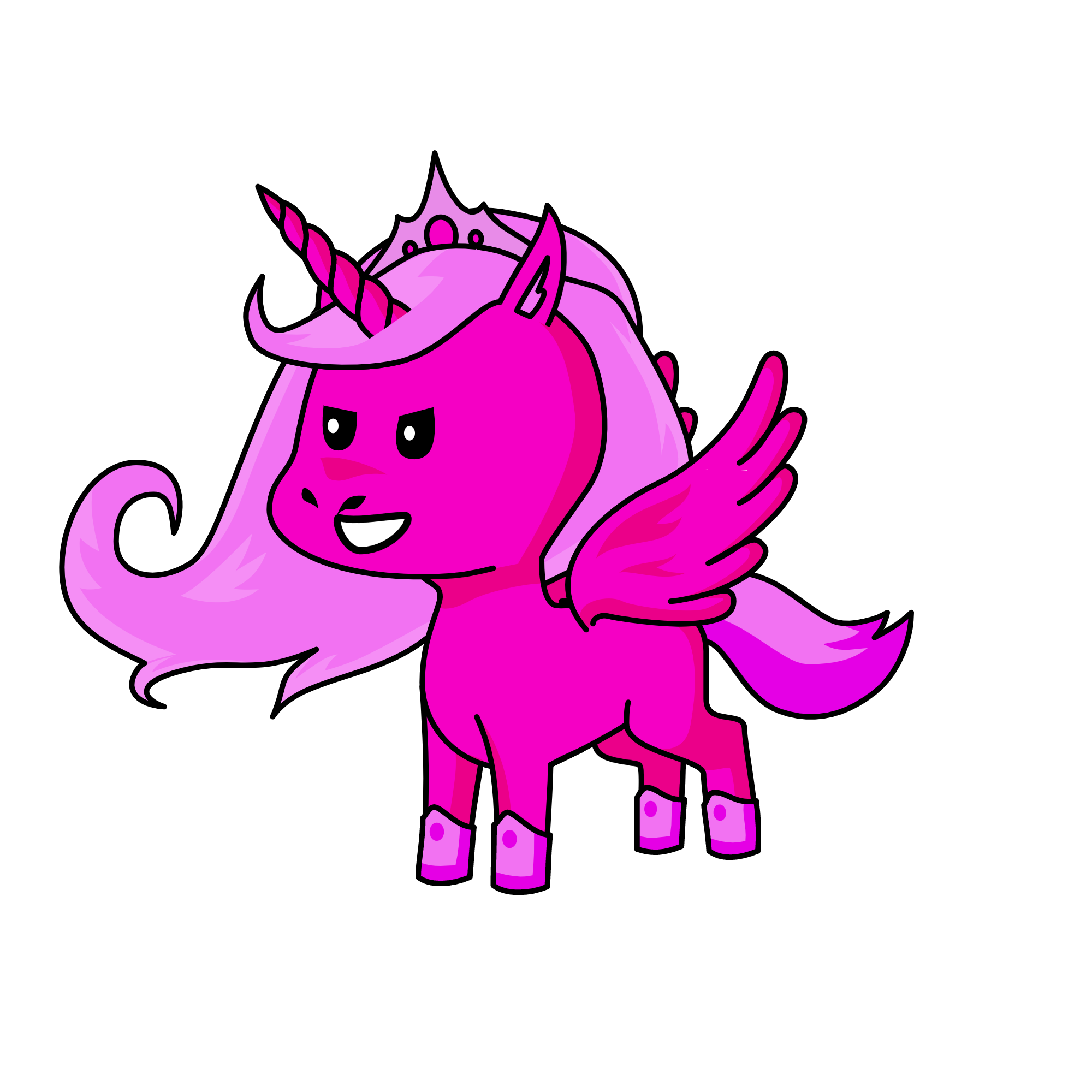 Rosy, the unicorn