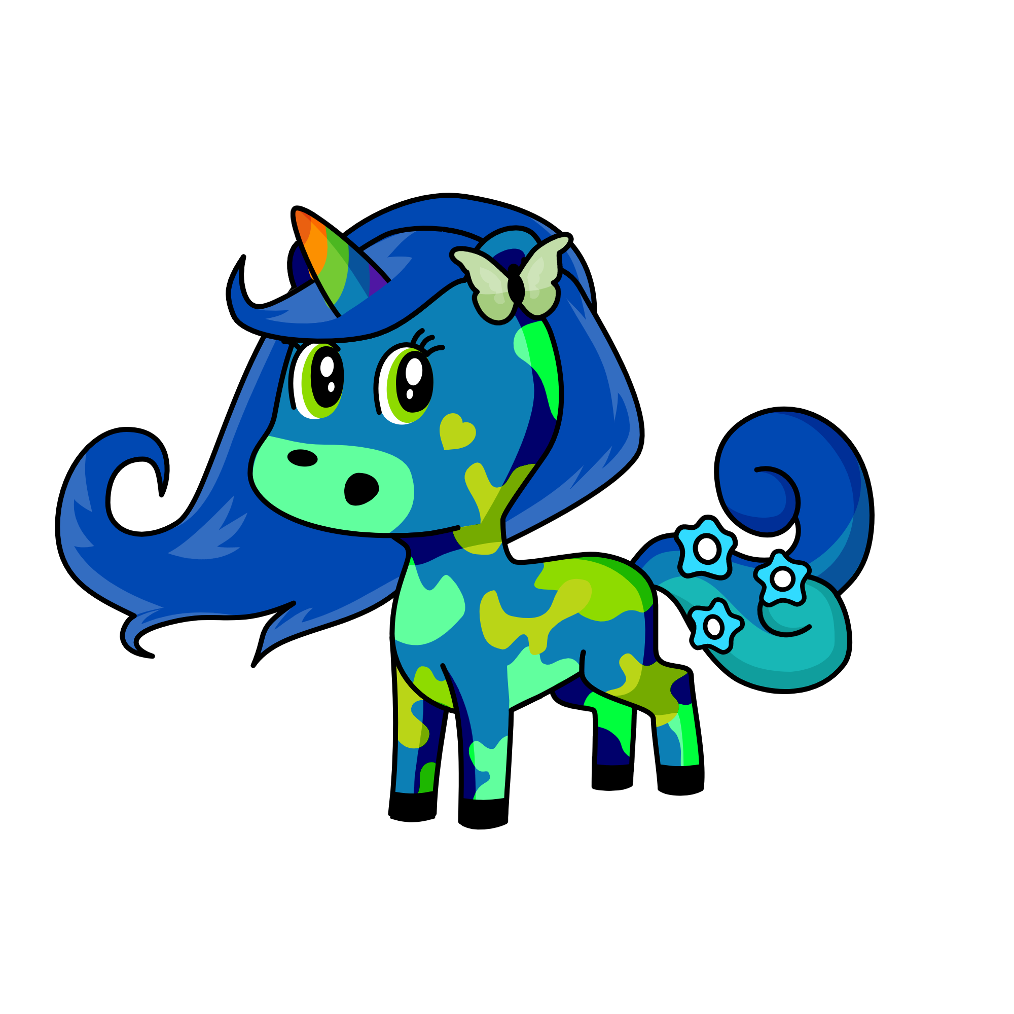 earthina, the unicorn
