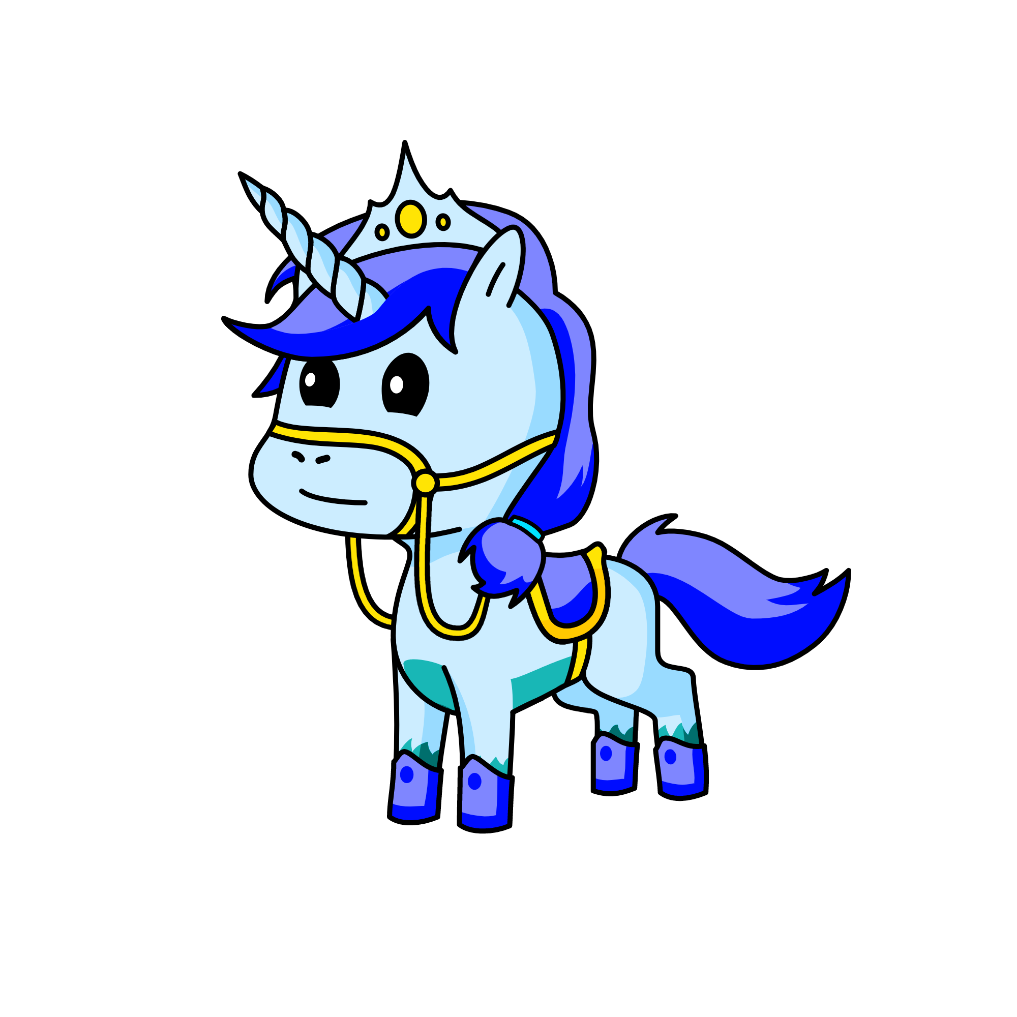 Midnight, the unicorn