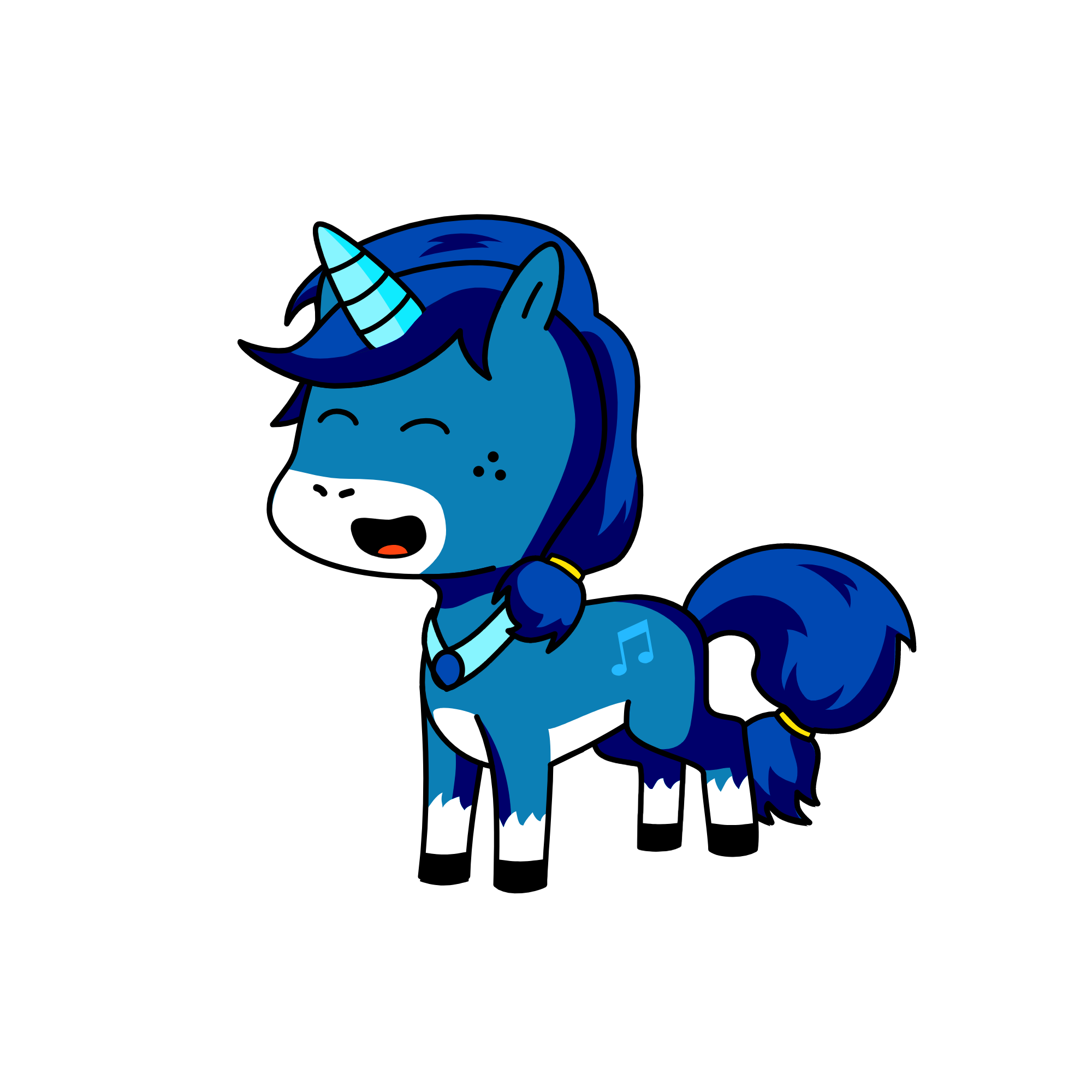 Luna, the unicorn