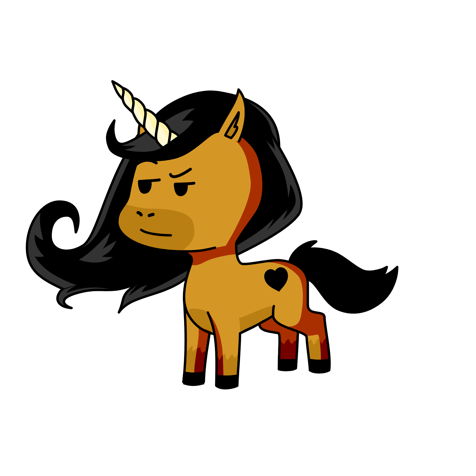 Ren-Ren, the unicorn