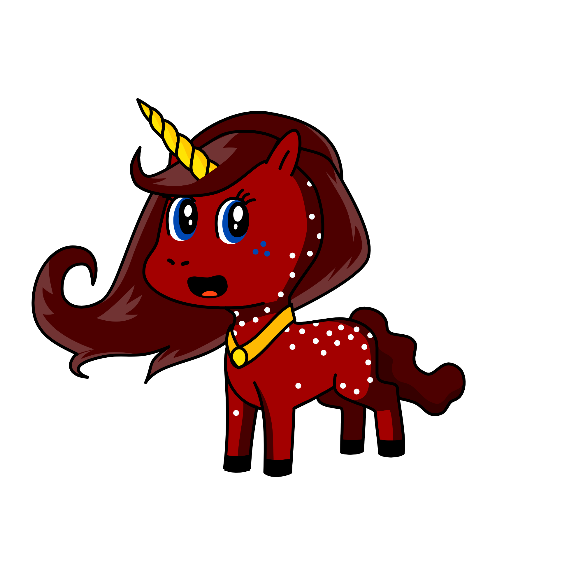 Star dust, the unicorn