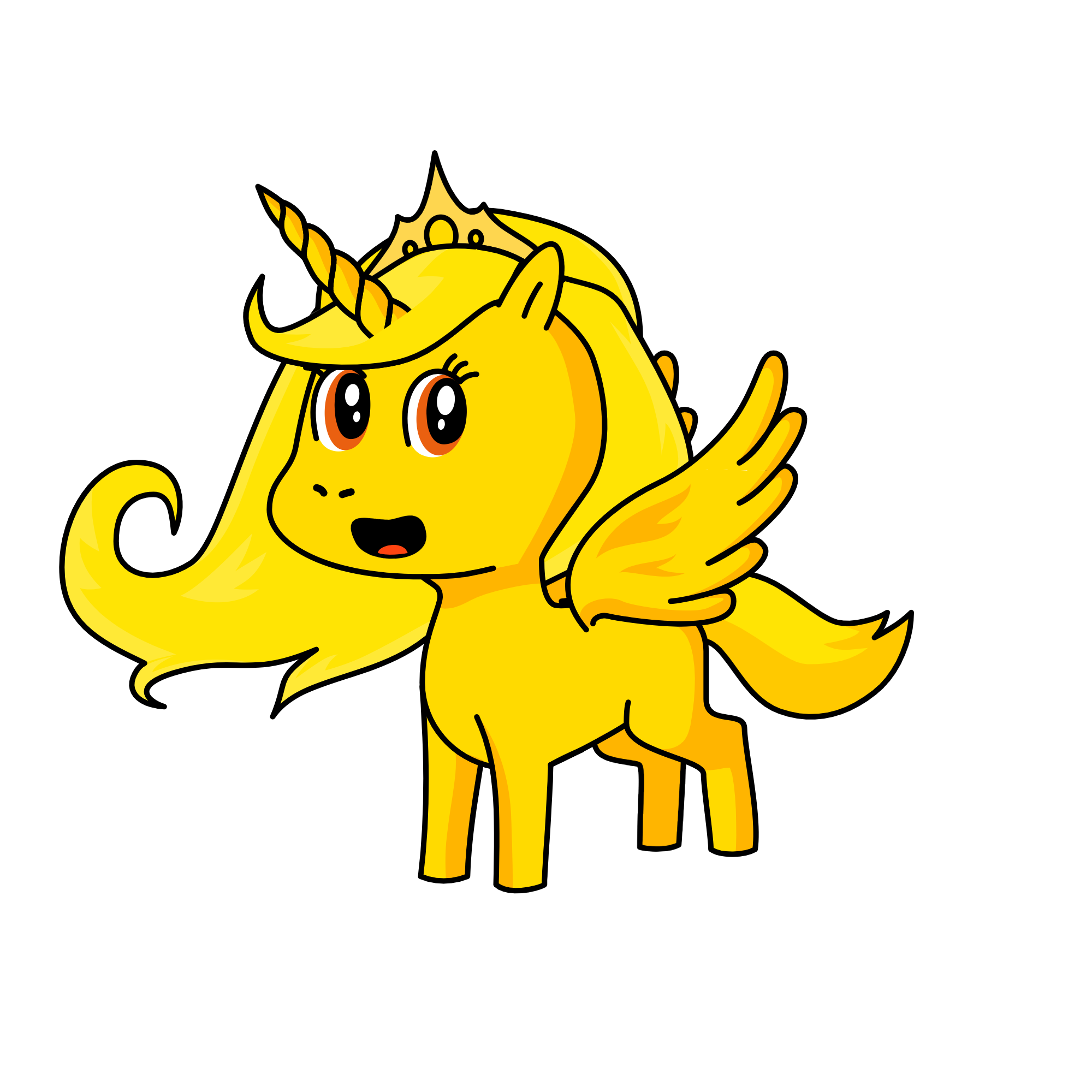 Sunny, the unicorn