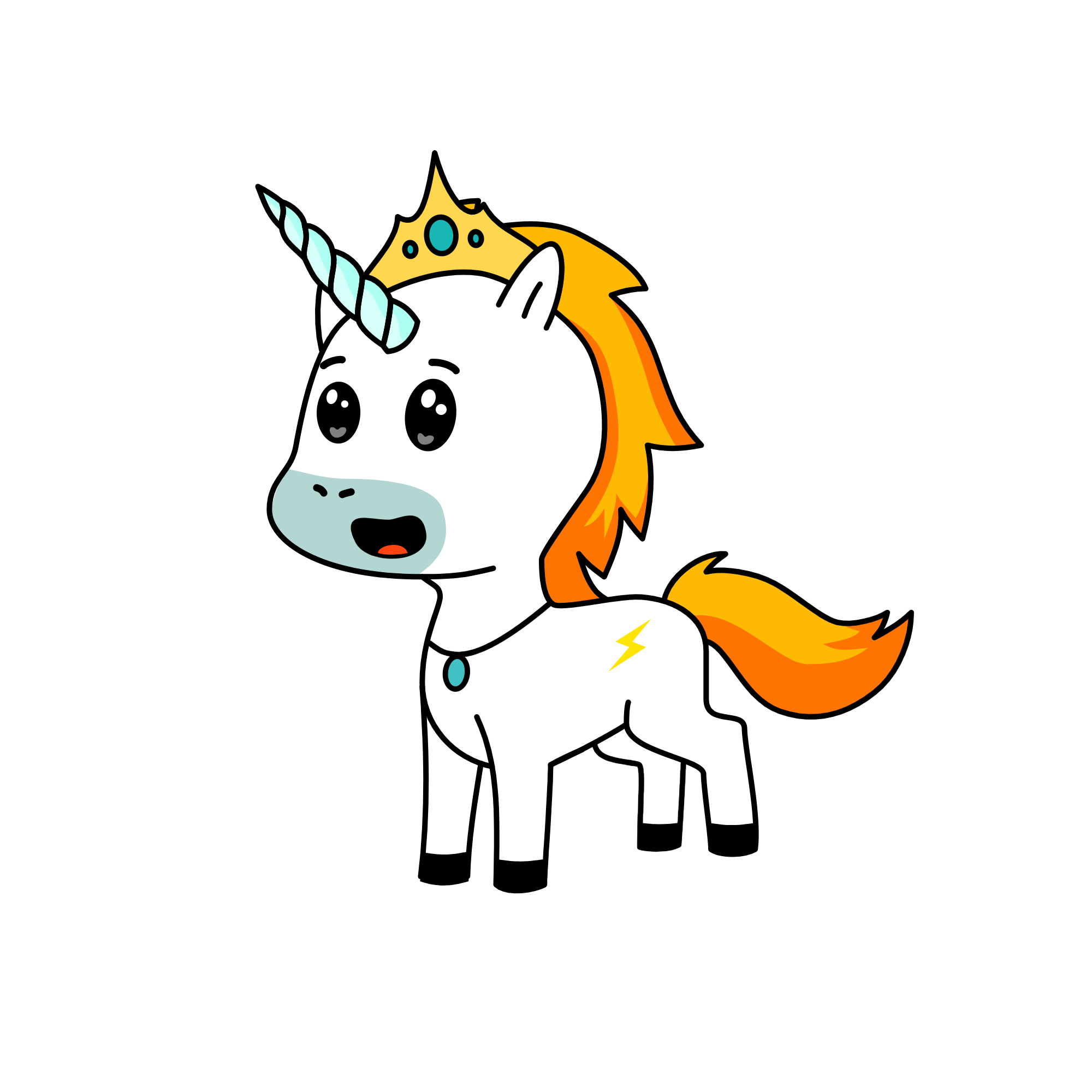 EMI😁, the unicorn