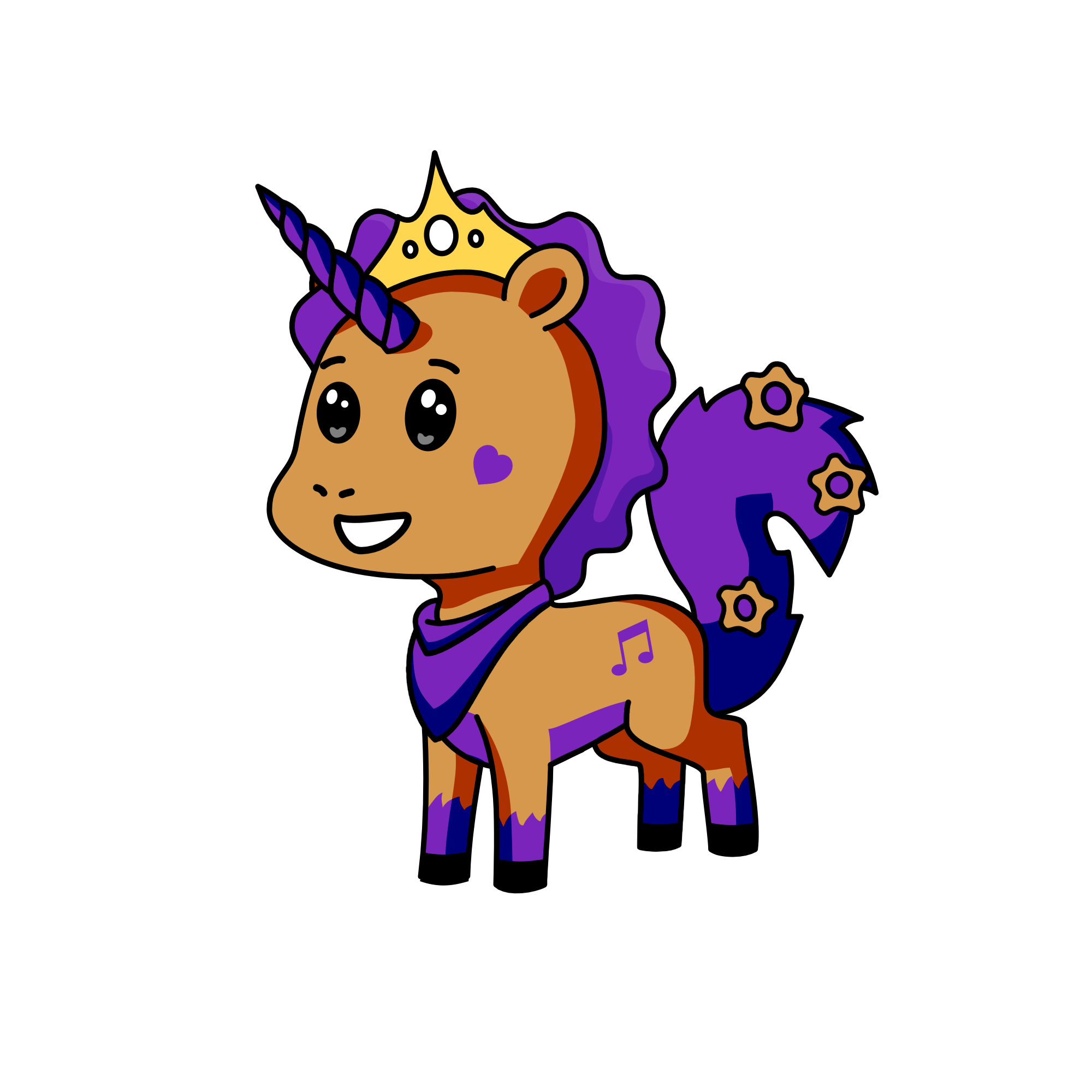Queen, the unicorn