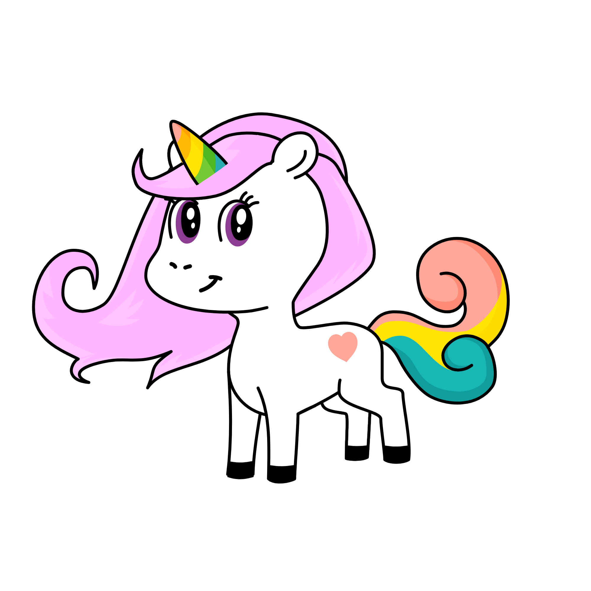 rainbow december, the unicorn