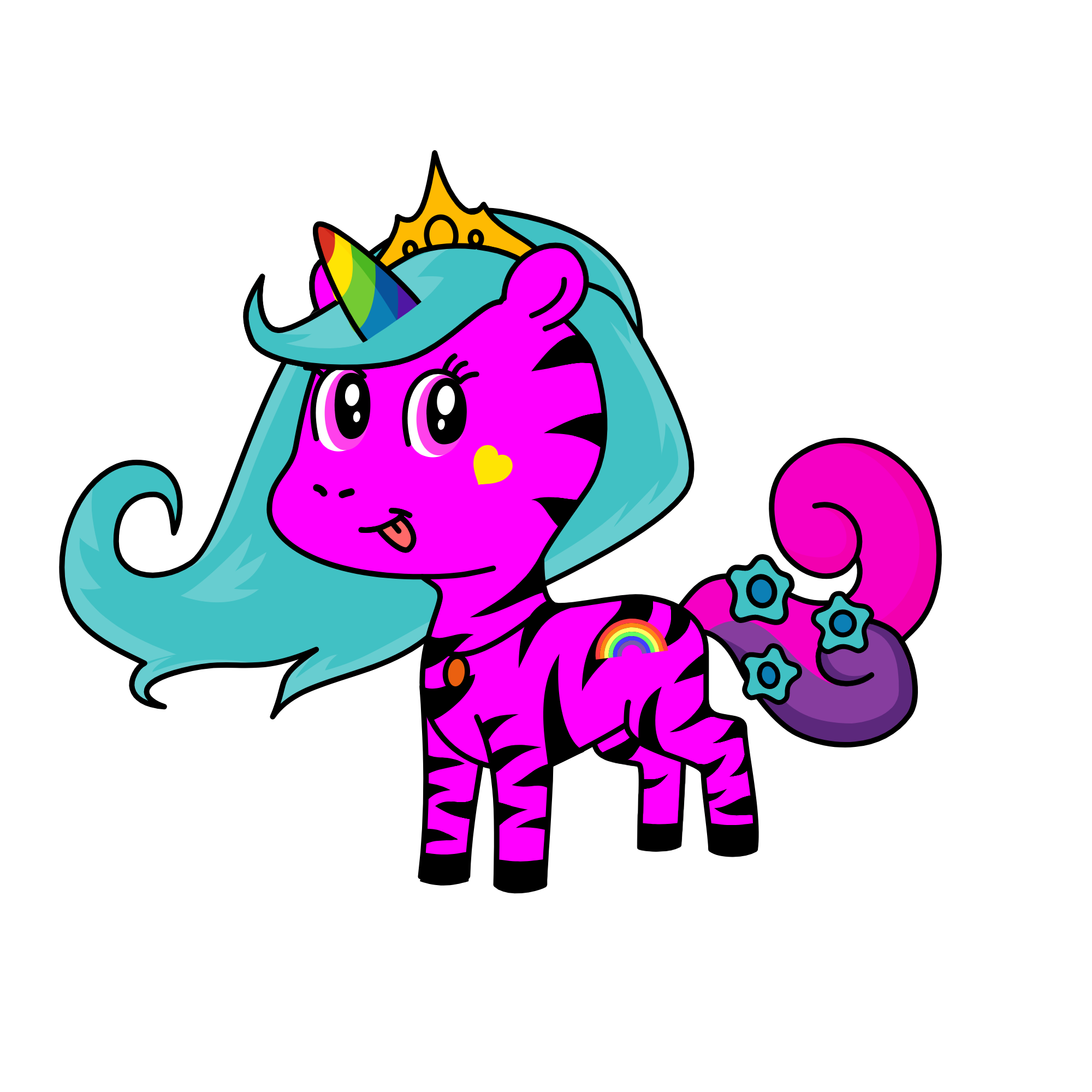 Crystal Magic, the unicorn