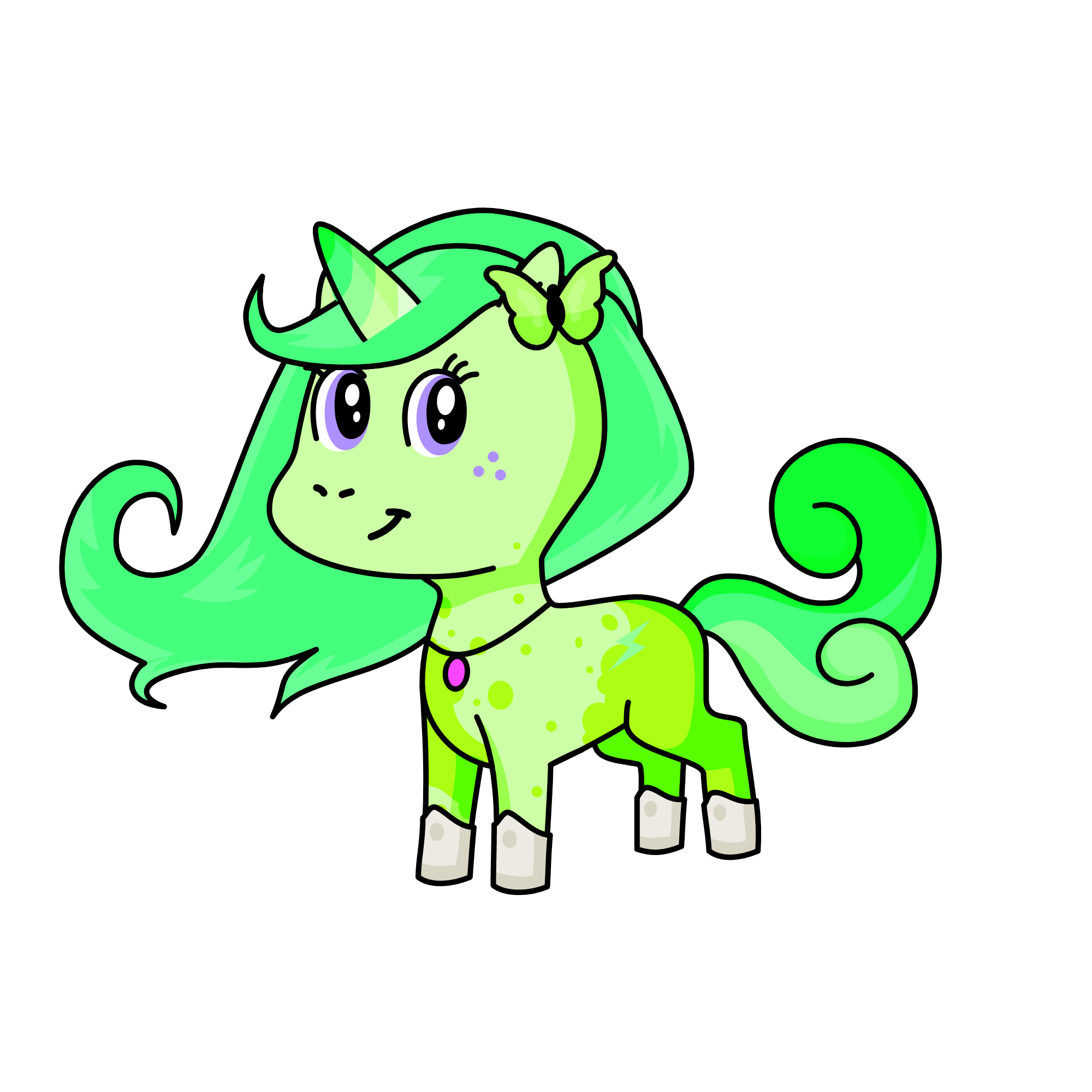 forestlee april, the unicorn