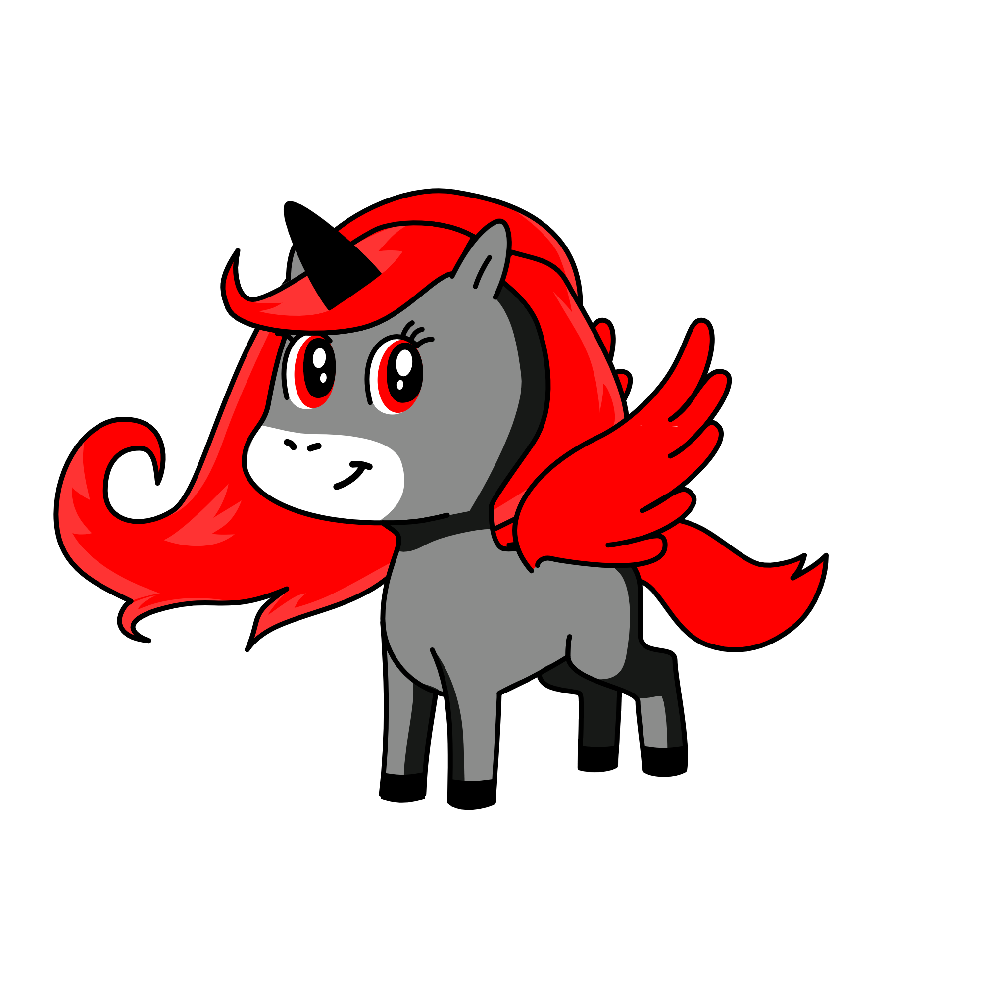 moody, the unicorn