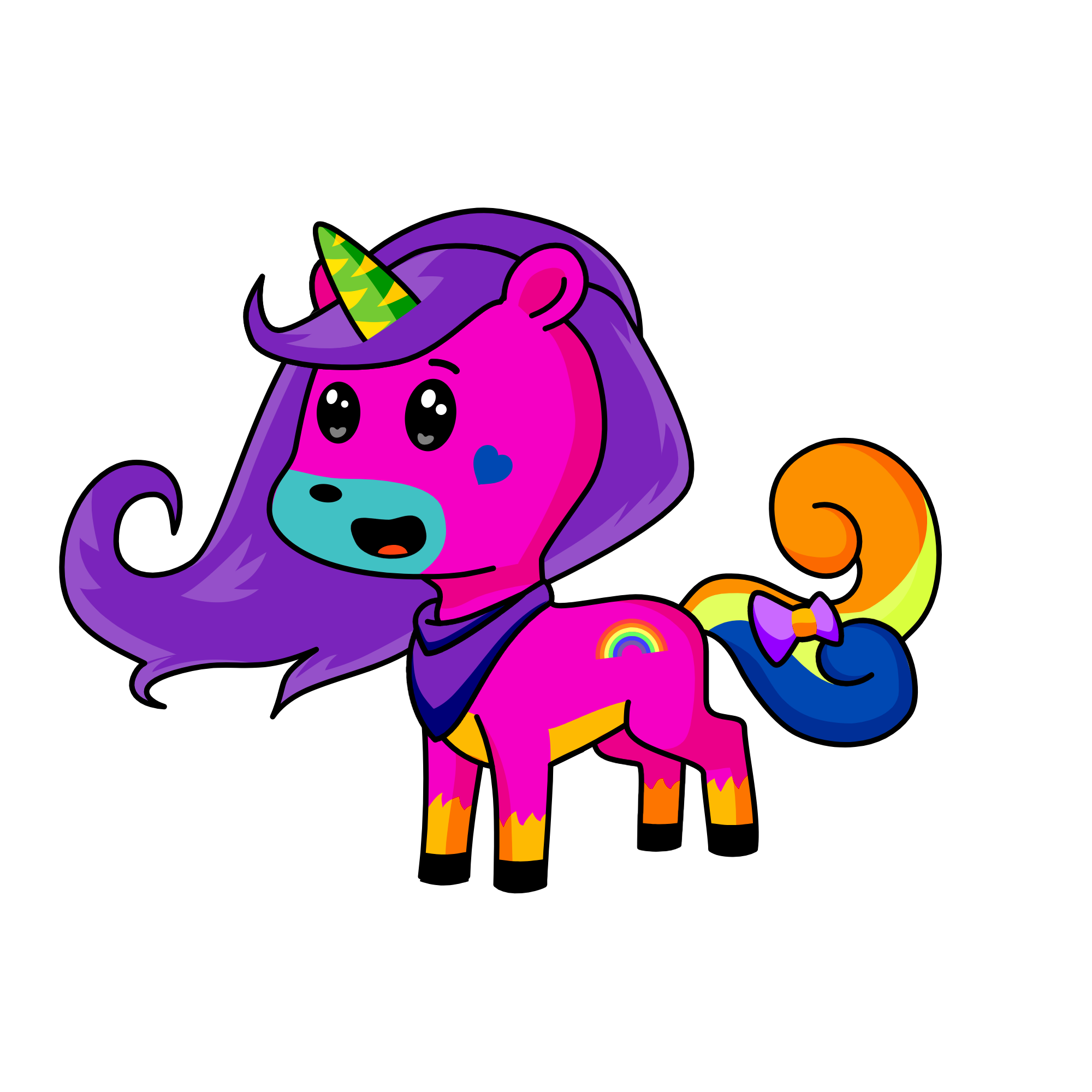 penny, the unicorn