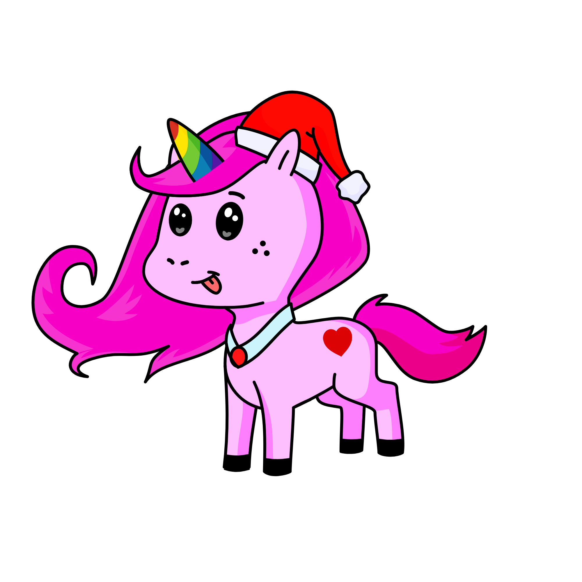 PRETTY UNICORN, the unicorn