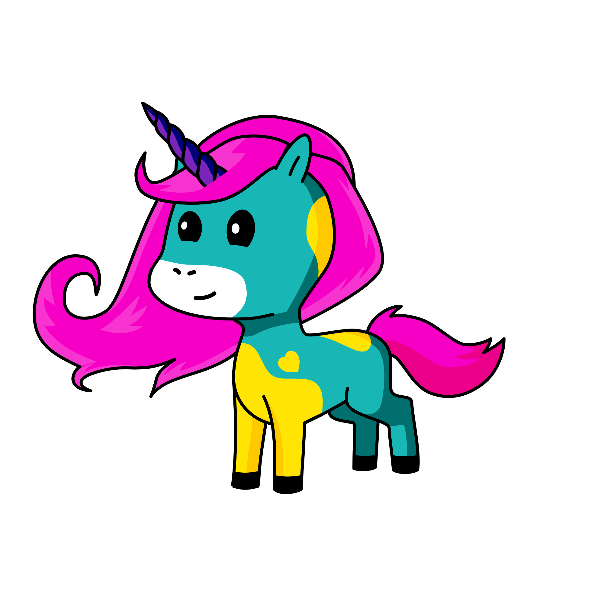 Hena, the unicorn