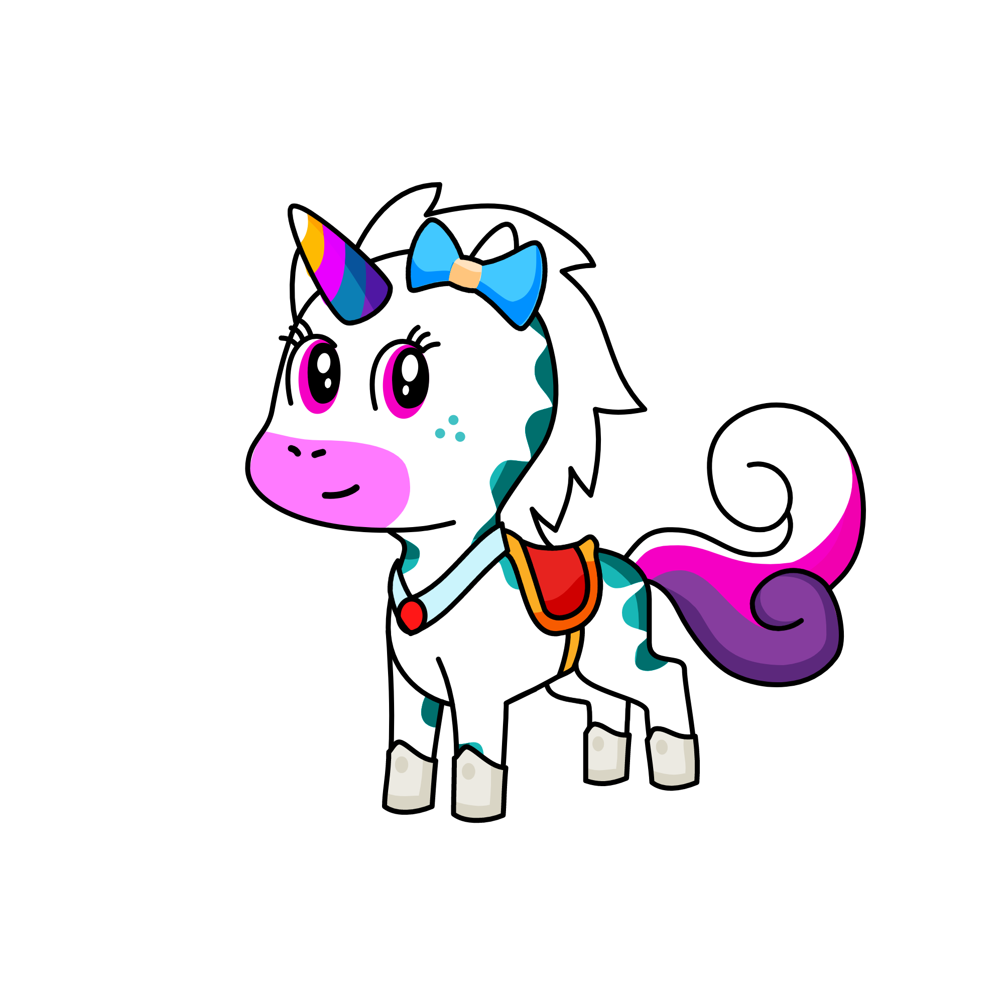 WINTER UNICORNS, the unicorn