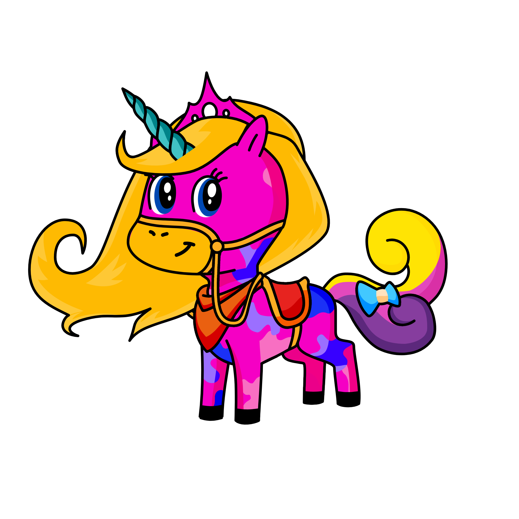 JUNGLE, the unicorn