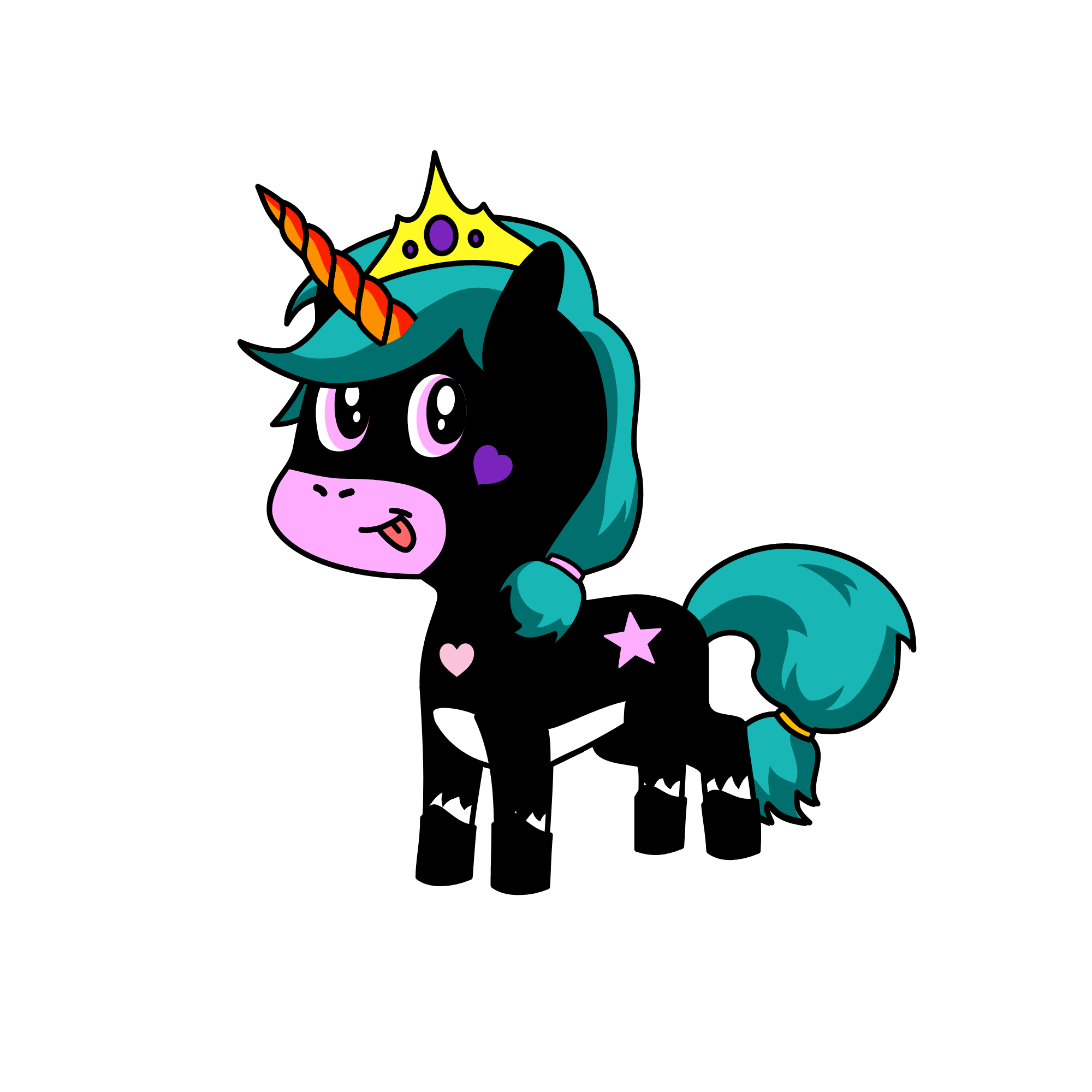 clouldy, the unicorn