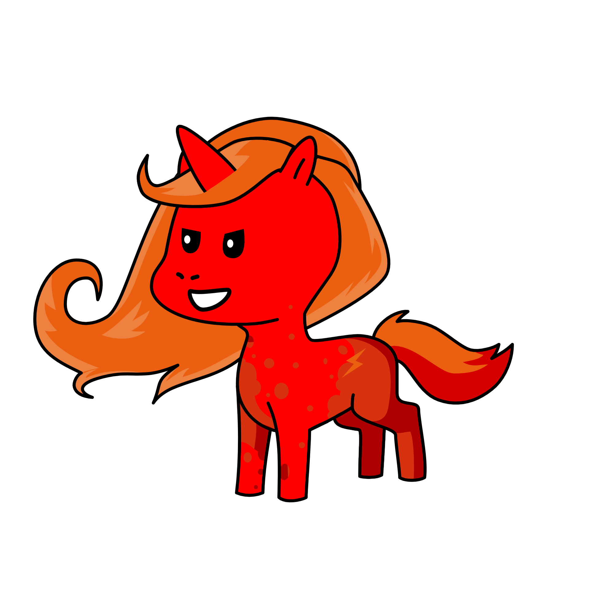 чёрт, the unicorn