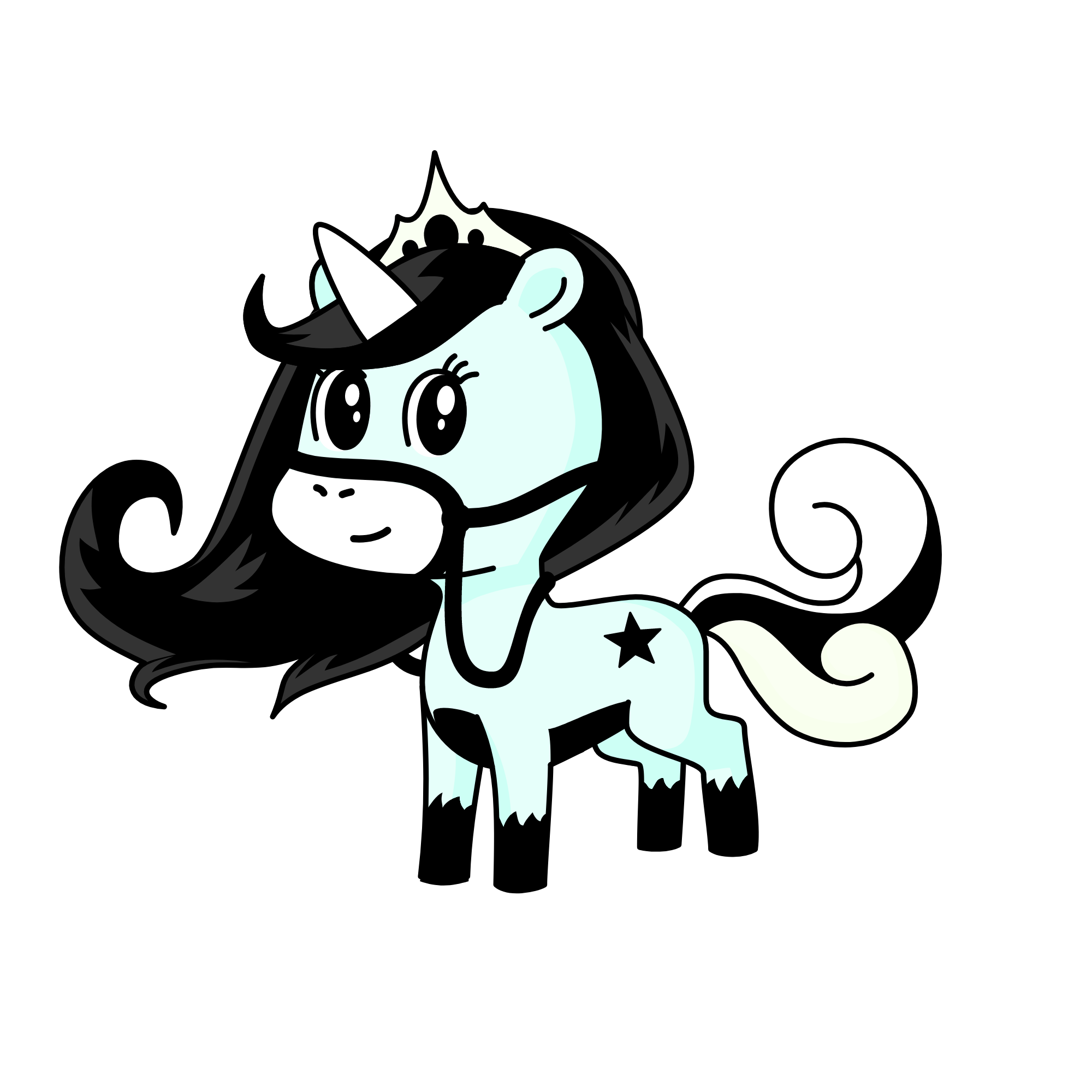 Ying-Yang, the unicorn