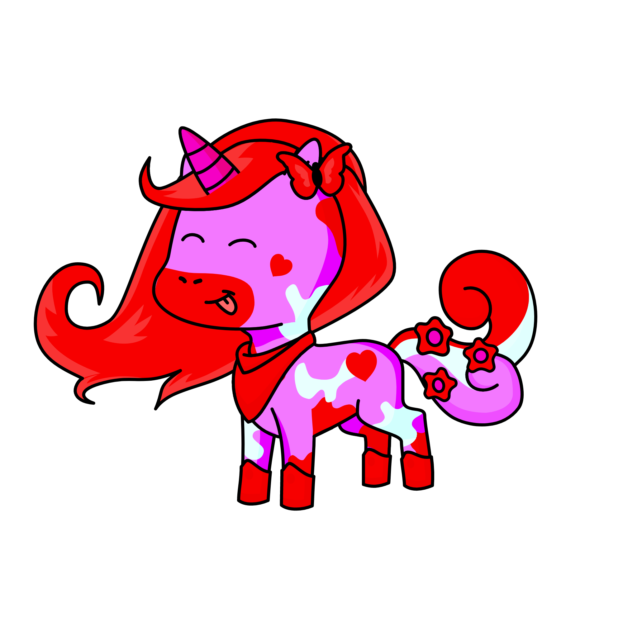 Valen, the unicorn