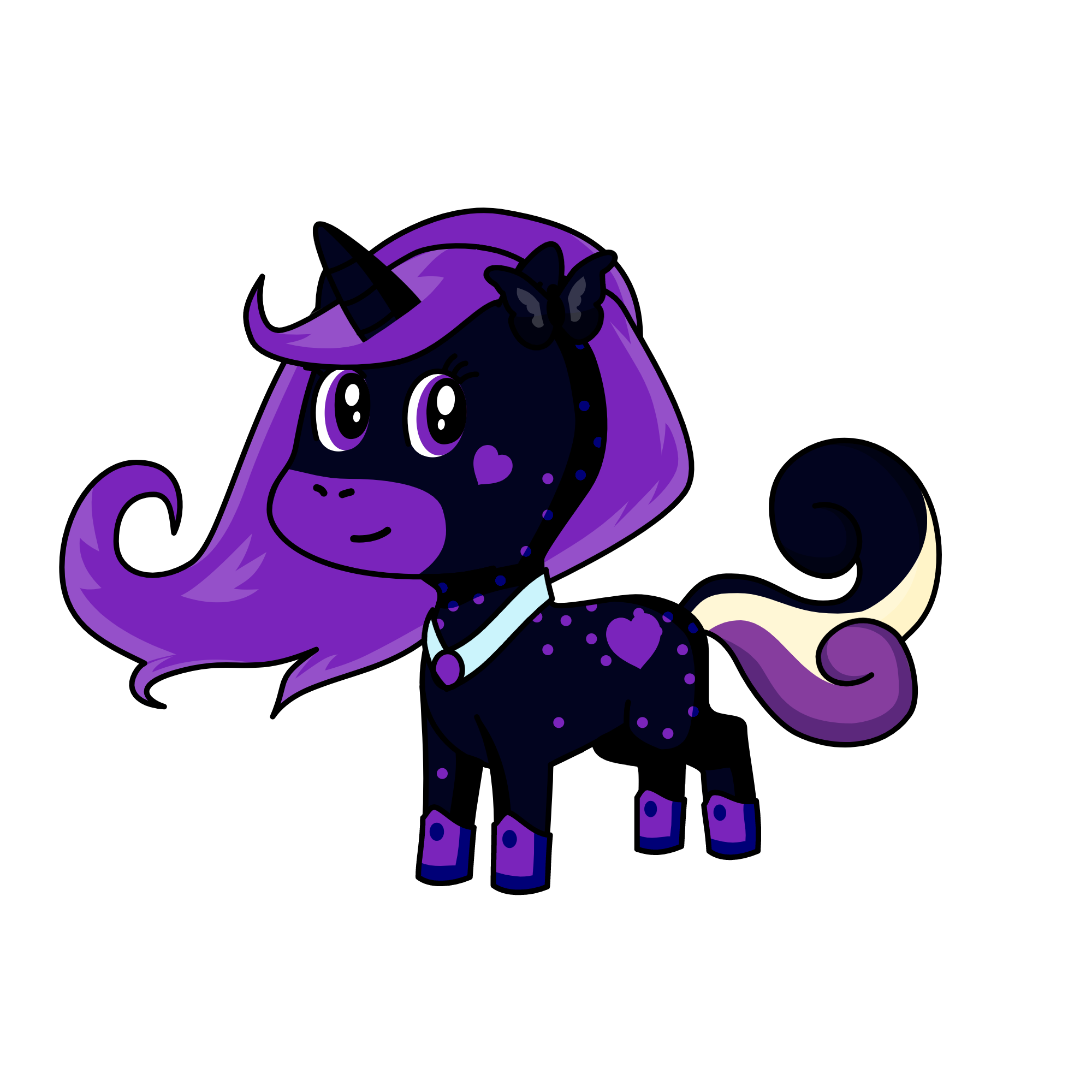Night light , the unicorn
