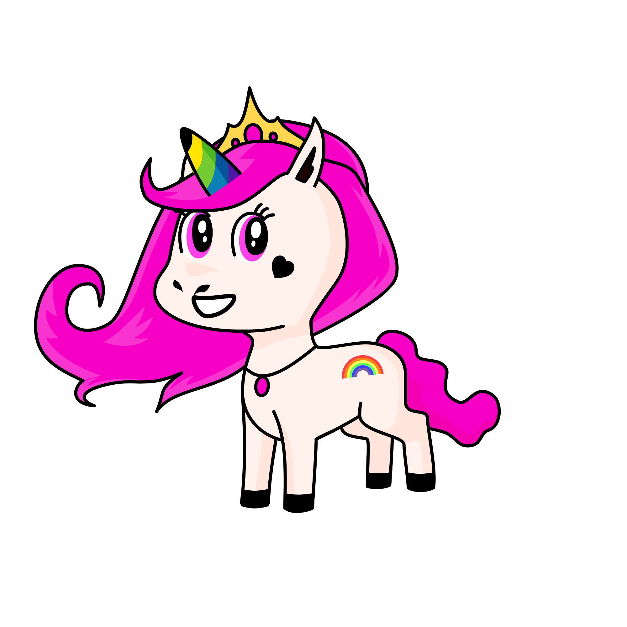 butt, the unicorn